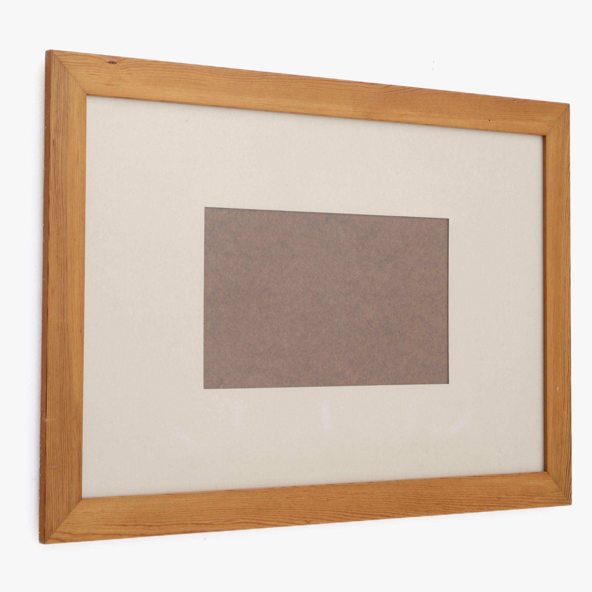 Patinated Set of 4 Pictureframes by Mogens Koch For Sale
