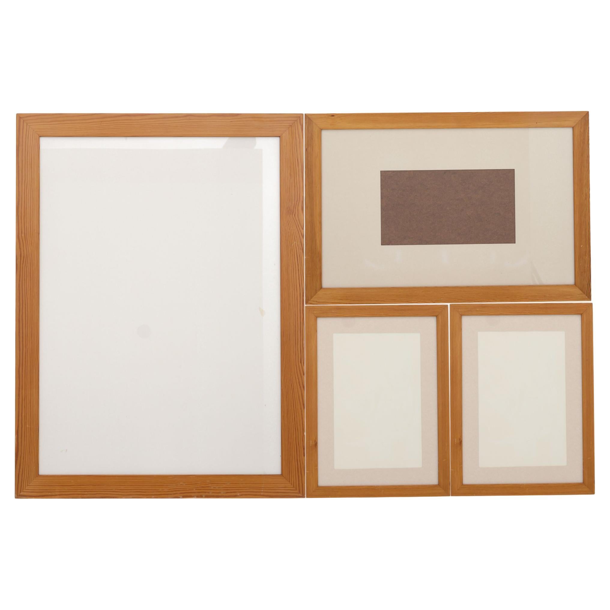 Set of 4 Pictureframes by Mogens Koch For Sale