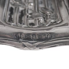 Set of 4 Piece Silver Serving, Germany by Wilhelm Binder, End of 19th Century