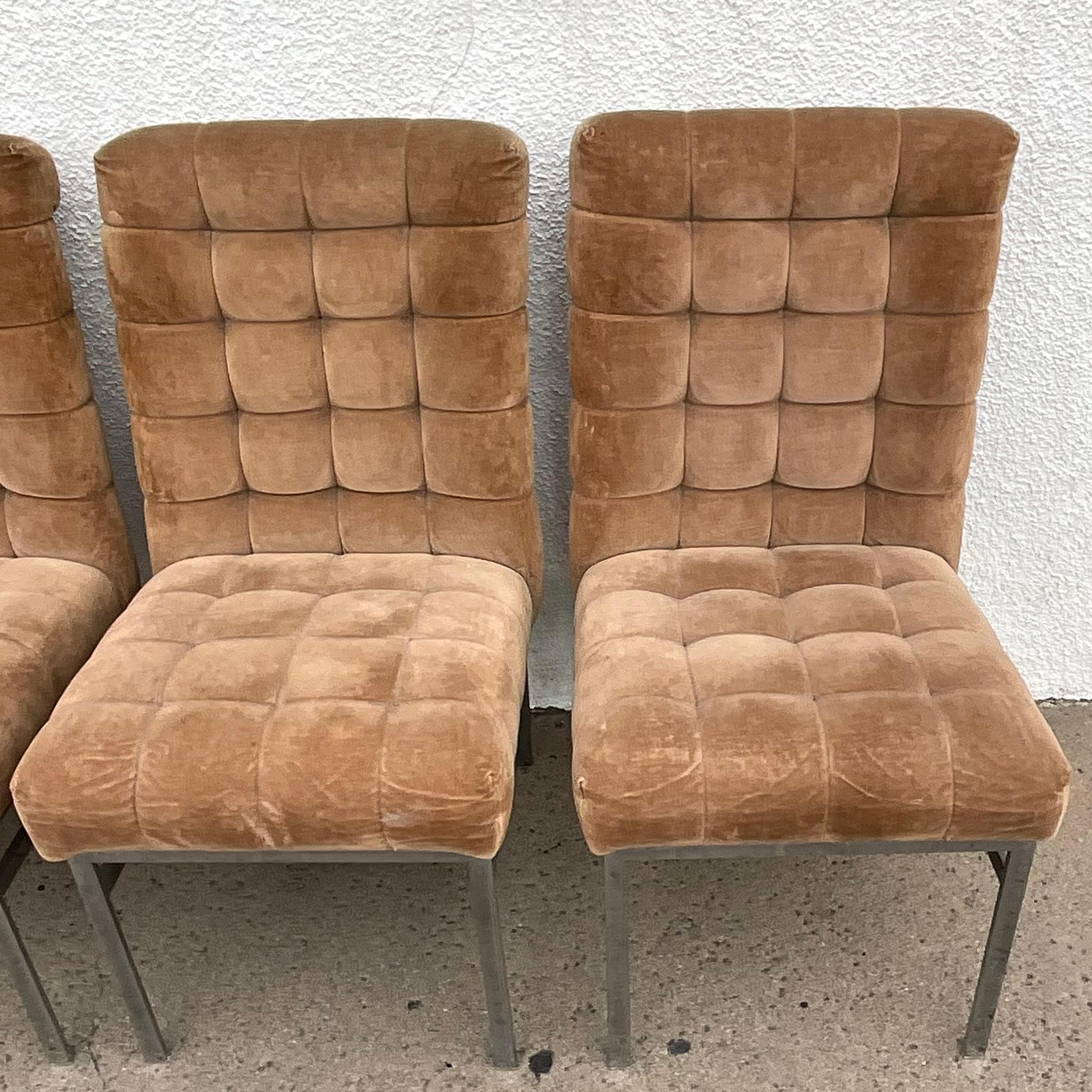 Set of 4 Pierre Cardin Dining Chairs For Sale 3