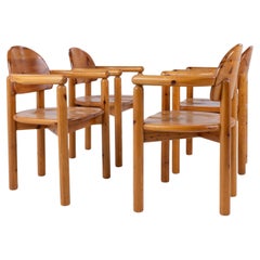 Set di 4 sedie da pranzo in Wood di Rainer Daumiller