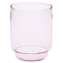 Set Of 4 Pink Dolce Vita Water Glasses