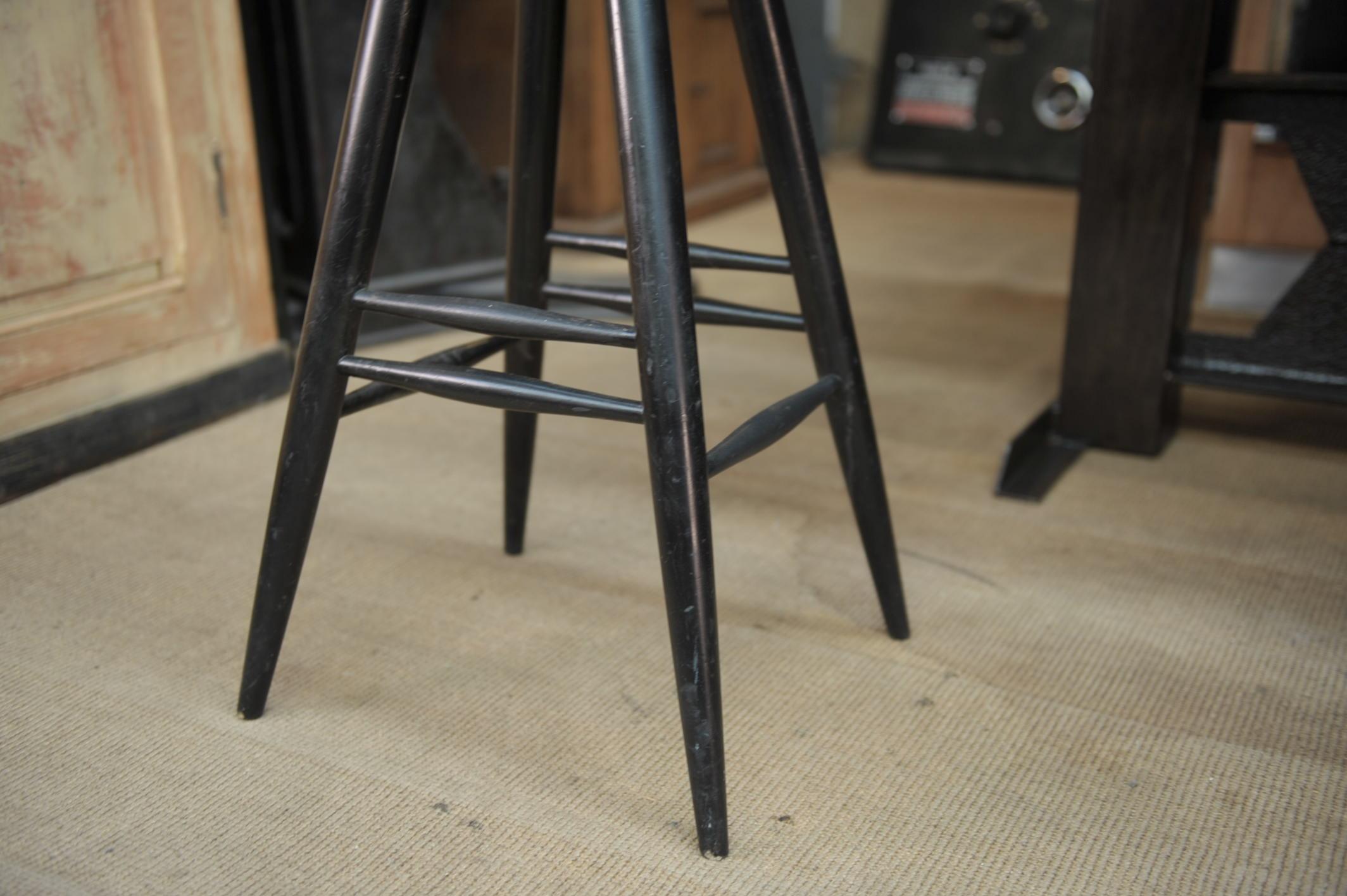 Set of 4 Pirkka Bar Stool by Ilmari Tapiovaara For Sale 2