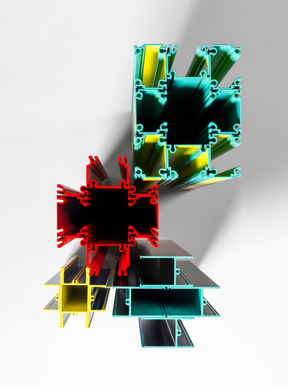 Set of 4 Piscis Aluminium Vases by Jorge Penadés 2