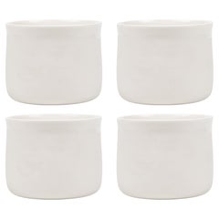 Ensemble de 4 tasses plates par Studio Cúze