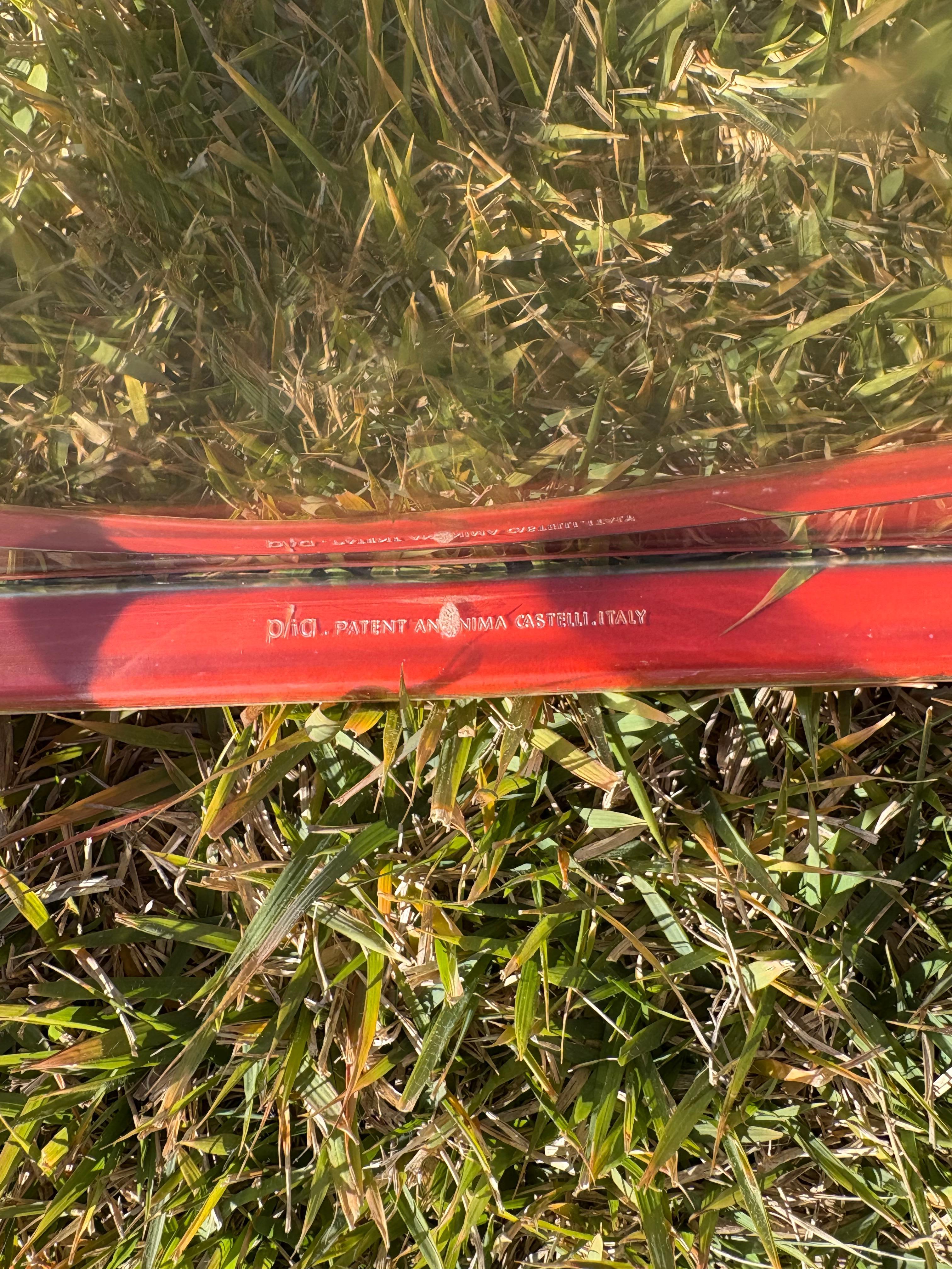 Ensemble de 4 chaises pliantes italiennes 