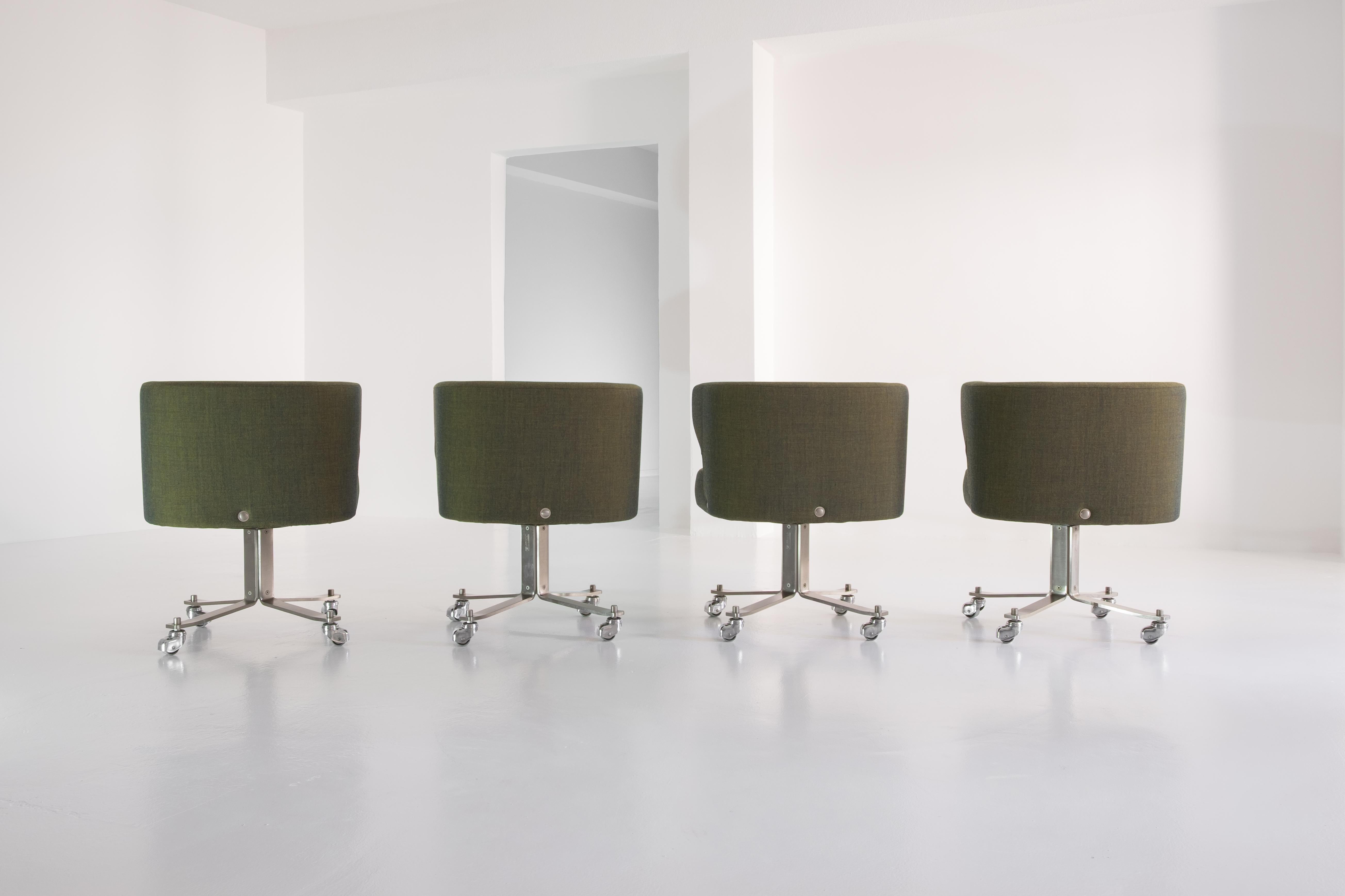4er Set Poney Chair von Gianni Moscatelli für Formanova, 1970er Jahre im Zustand „Gut“ im Angebot in Frankfurt am Main, DE