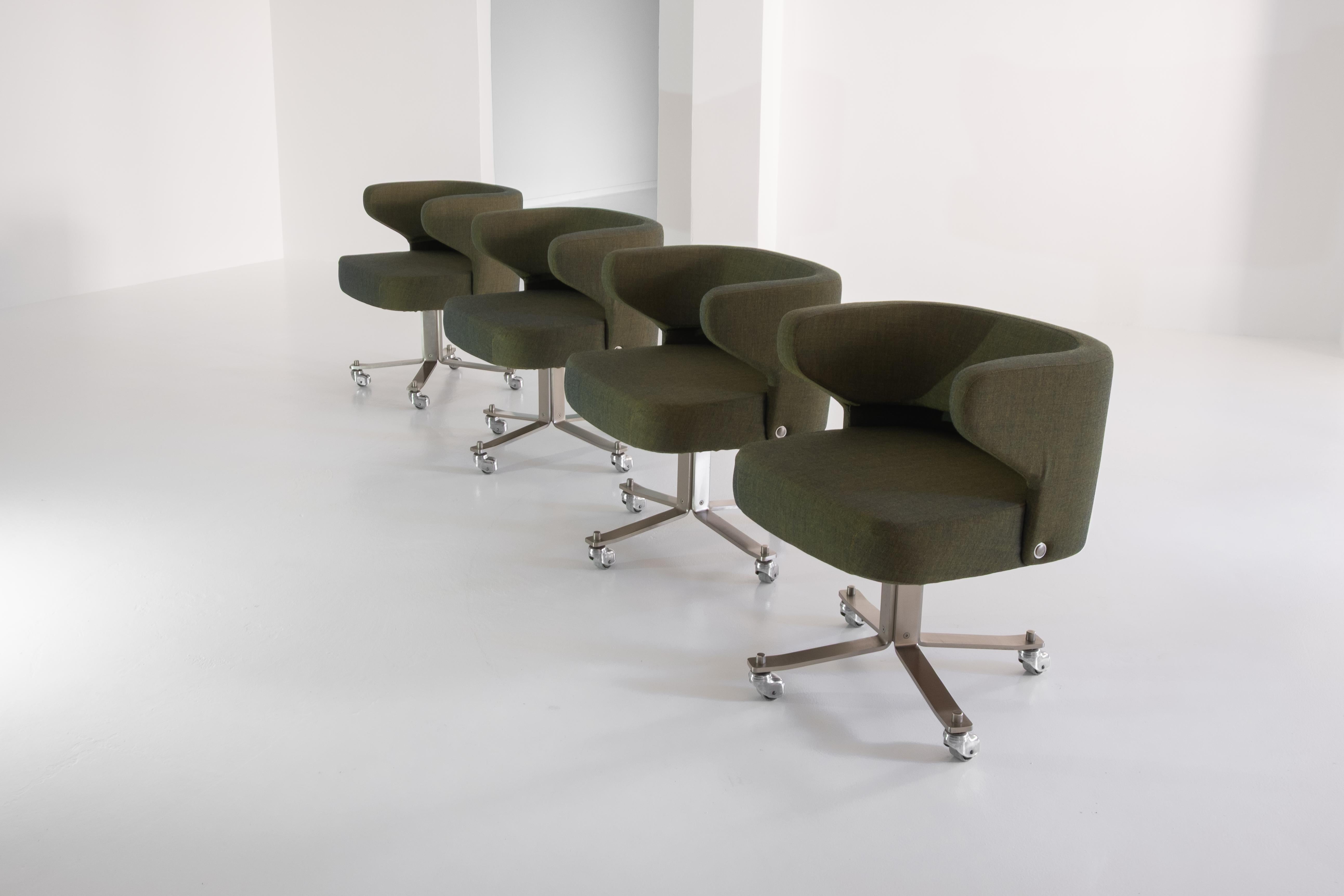 4er Set Poney Chair von Gianni Moscatelli für Formanova, 1970er Jahre im Angebot 2