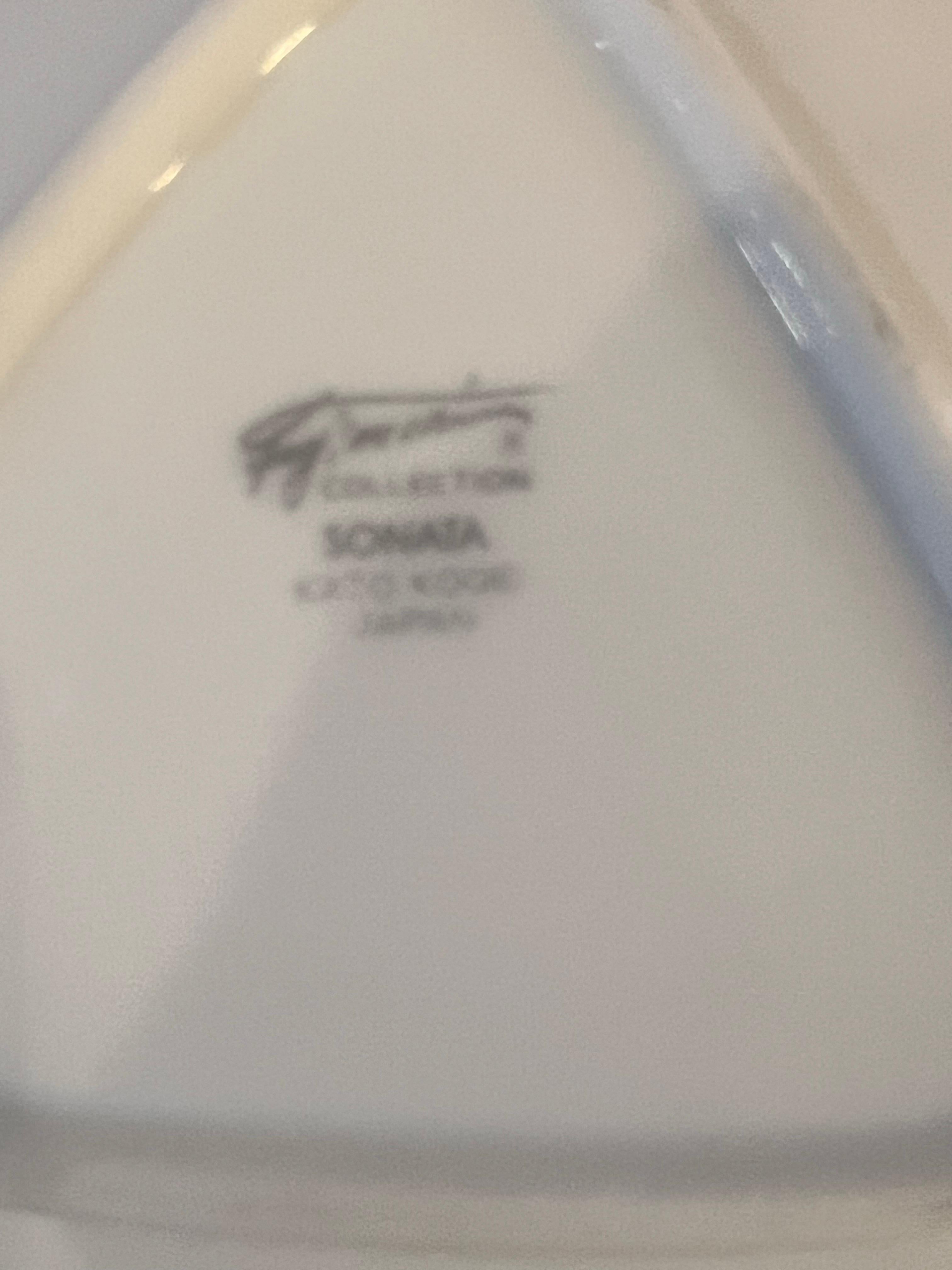 Satz von 4 Post Modern / Memphis Era Tellern von Kato Kogei für Fujimori Sonata im Zustand „Hervorragend“ im Angebot in San Diego, CA