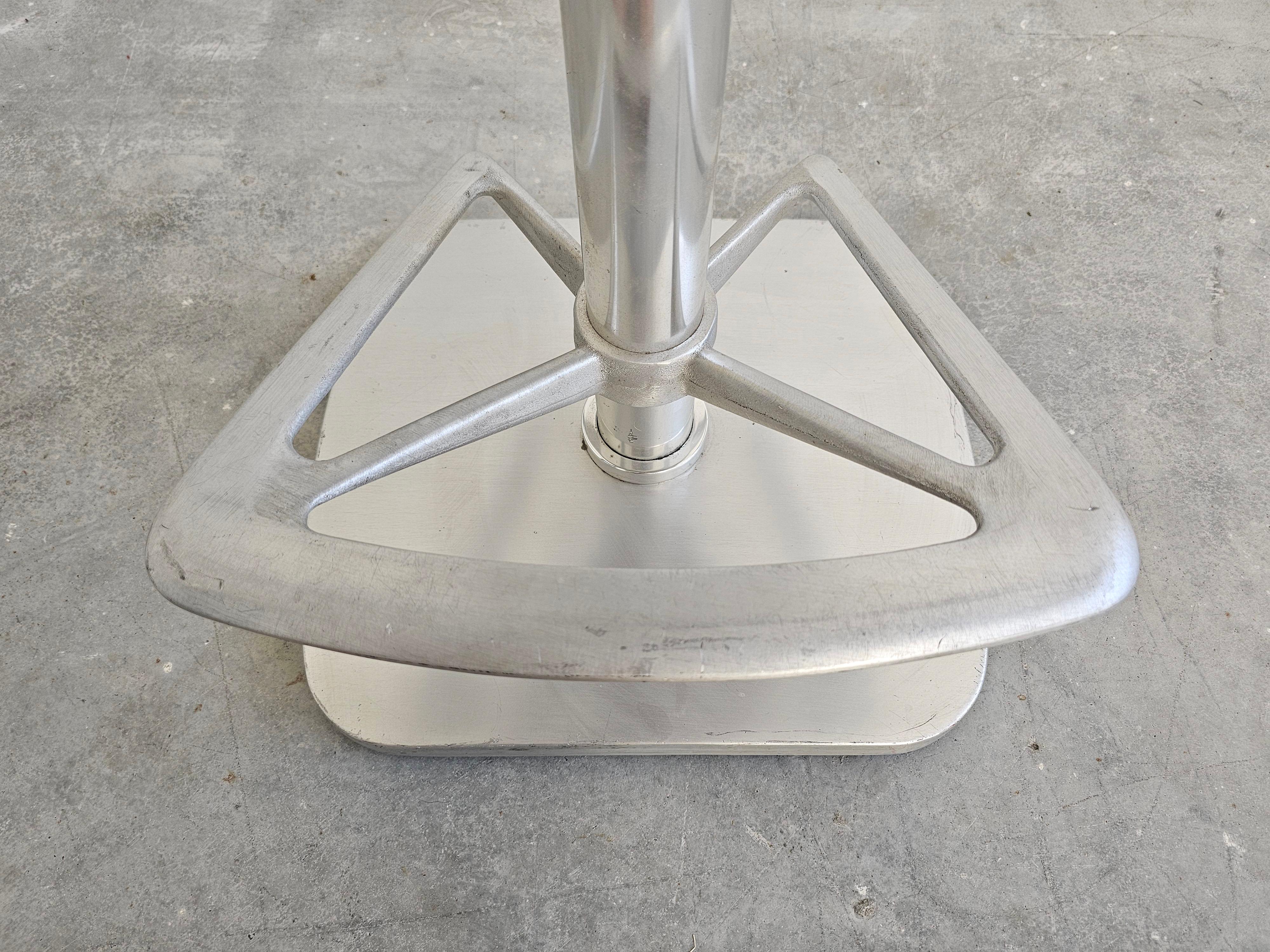 Set of 4 Postmodern Bar Stools by Indecasa designed by Joan Casas, Spain 1980s For Sale 5