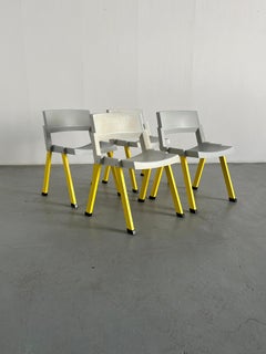 Set of 4 Postmodern 'City' Chairs by Paolo Orlandini and Roberto Lucci for Lamm