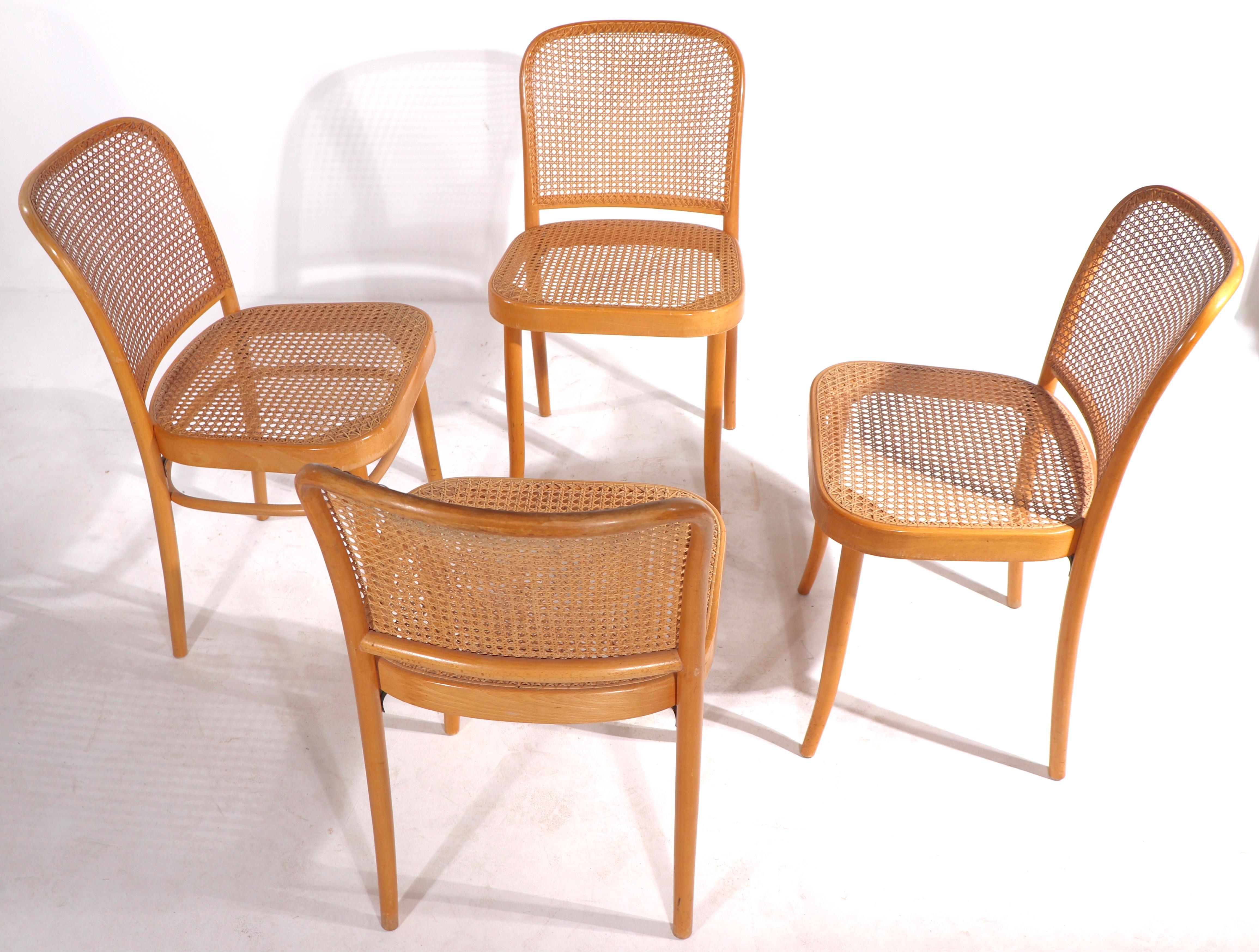 Set of 4 Prague Chairs by Breuer for Stendig 6