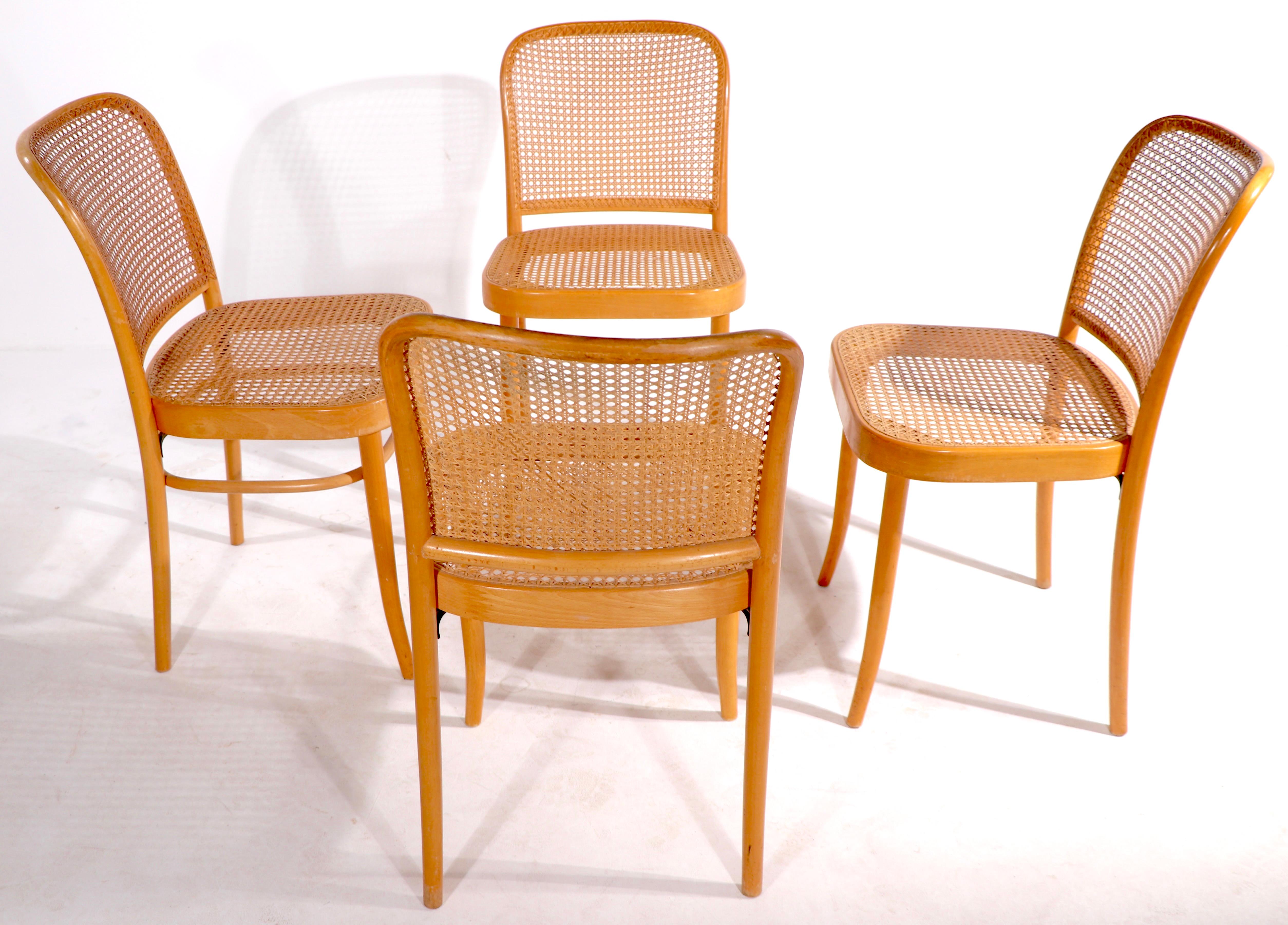 Set of 4 Prague Chairs by Breuer for Stendig 7