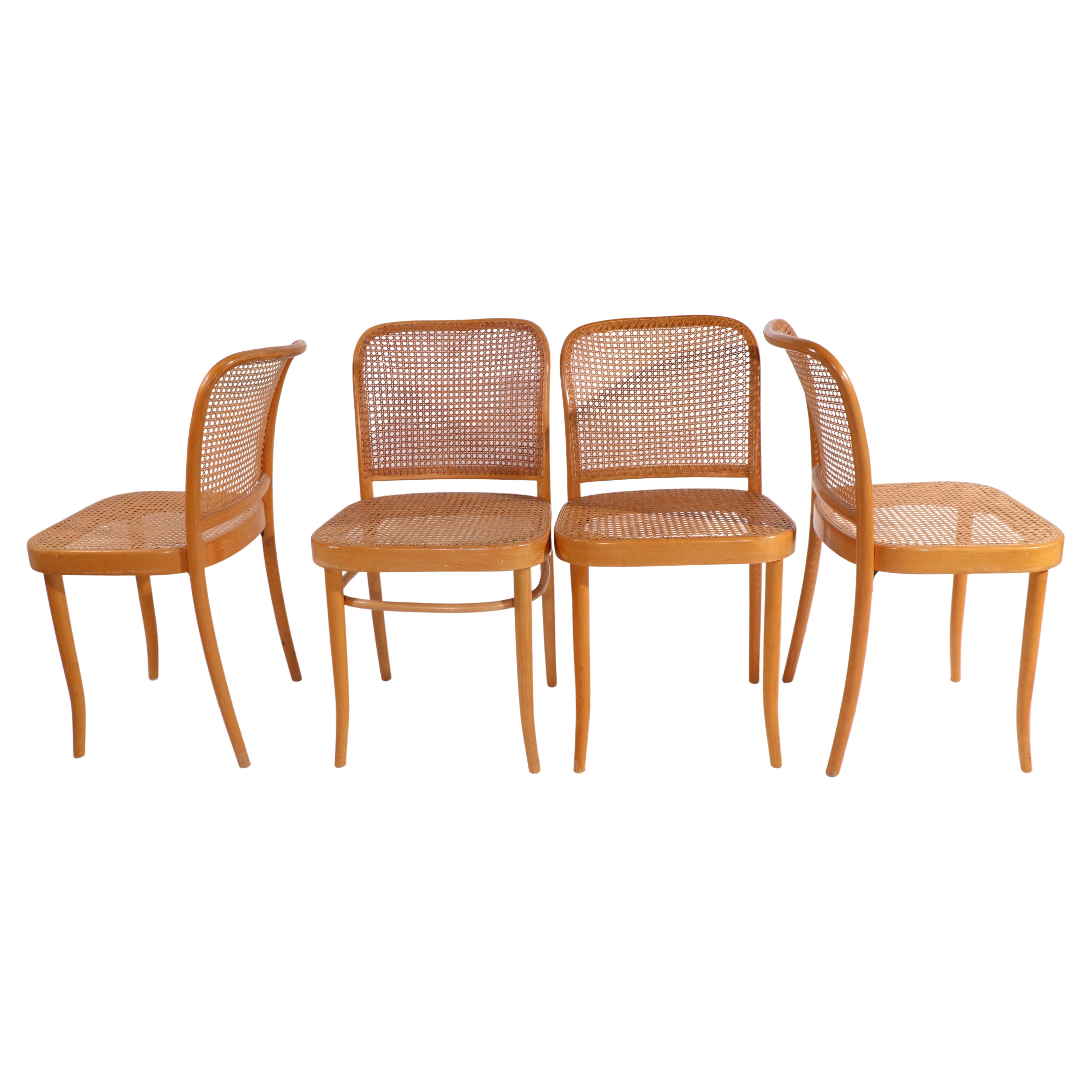 Set of 4 Prague Chairs by Breuer for Stendig