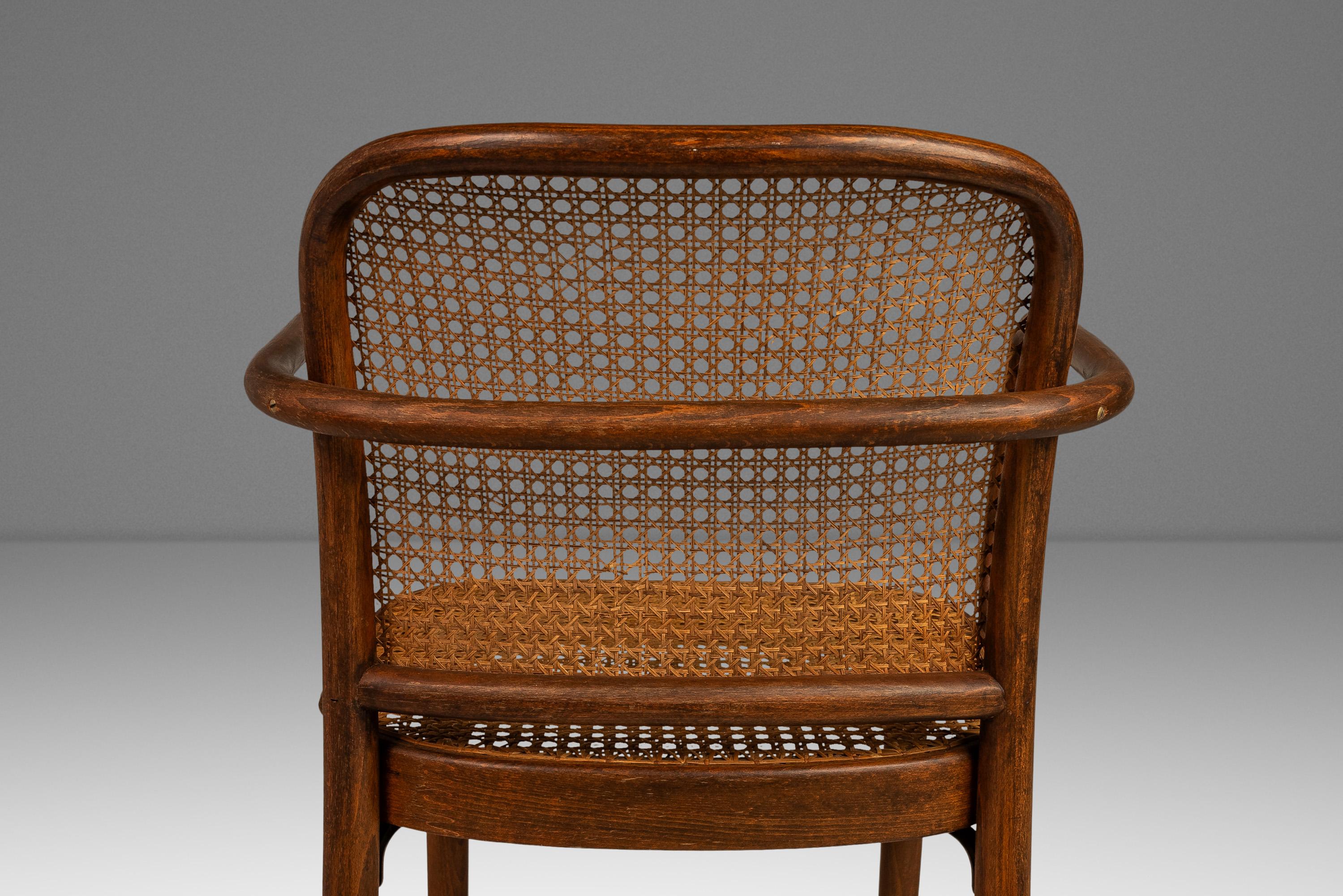 Set of 4 Prague Model 811 Chairs by Josef Frank for Stendig, Poland, c. 1960s For Sale 4