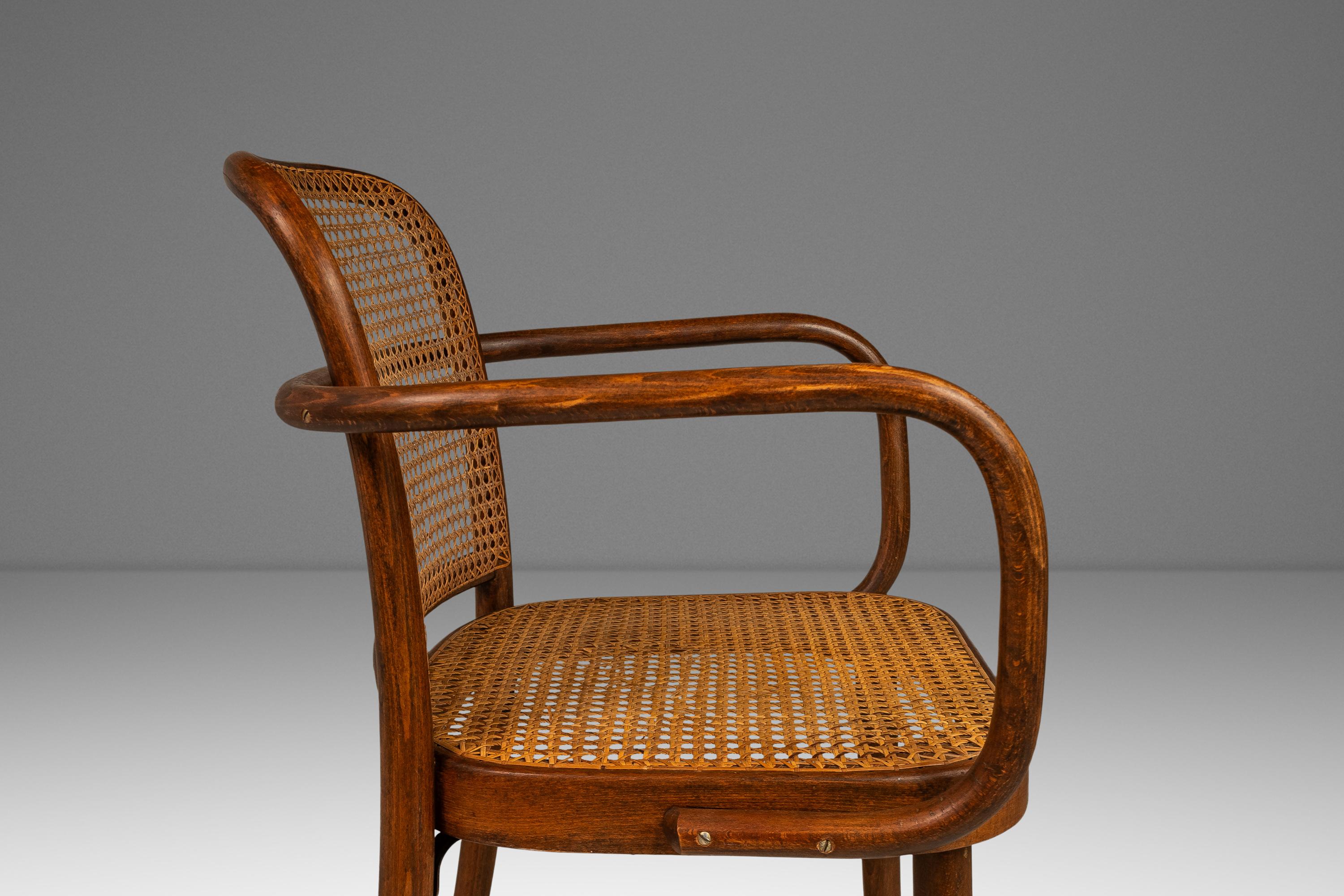 Set of 4 Prague Model 811 Chairs by Josef Frank for Stendig, Poland, c. 1960s For Sale 5