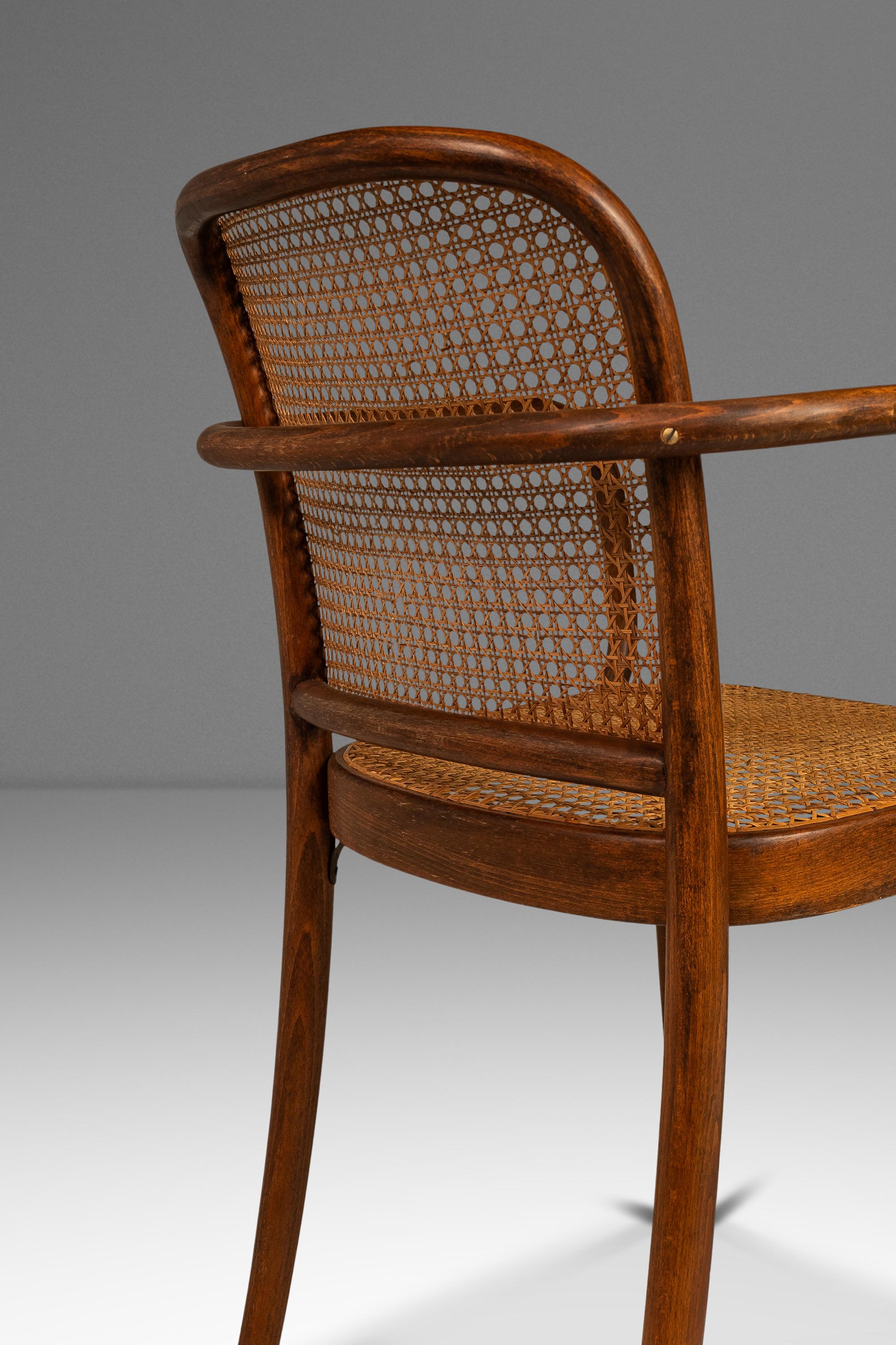 Set of 4 Prague Model 811 Chairs by Josef Frank for Stendig, Poland, c. 1960s For Sale 12