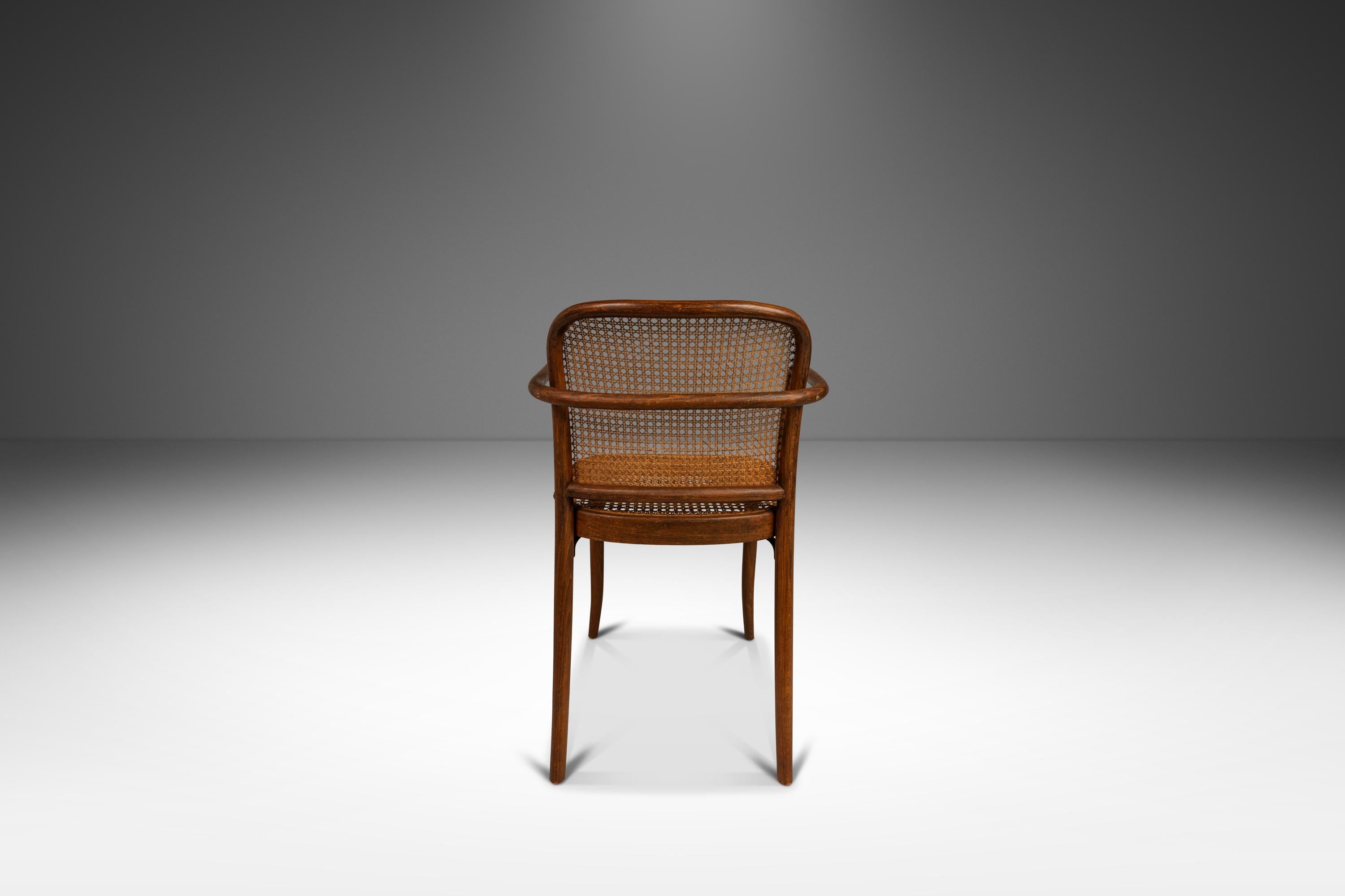 Polish Set of 4 Prague Model 811 Chairs by Josef Frank for Stendig, Poland, c. 1960s For Sale