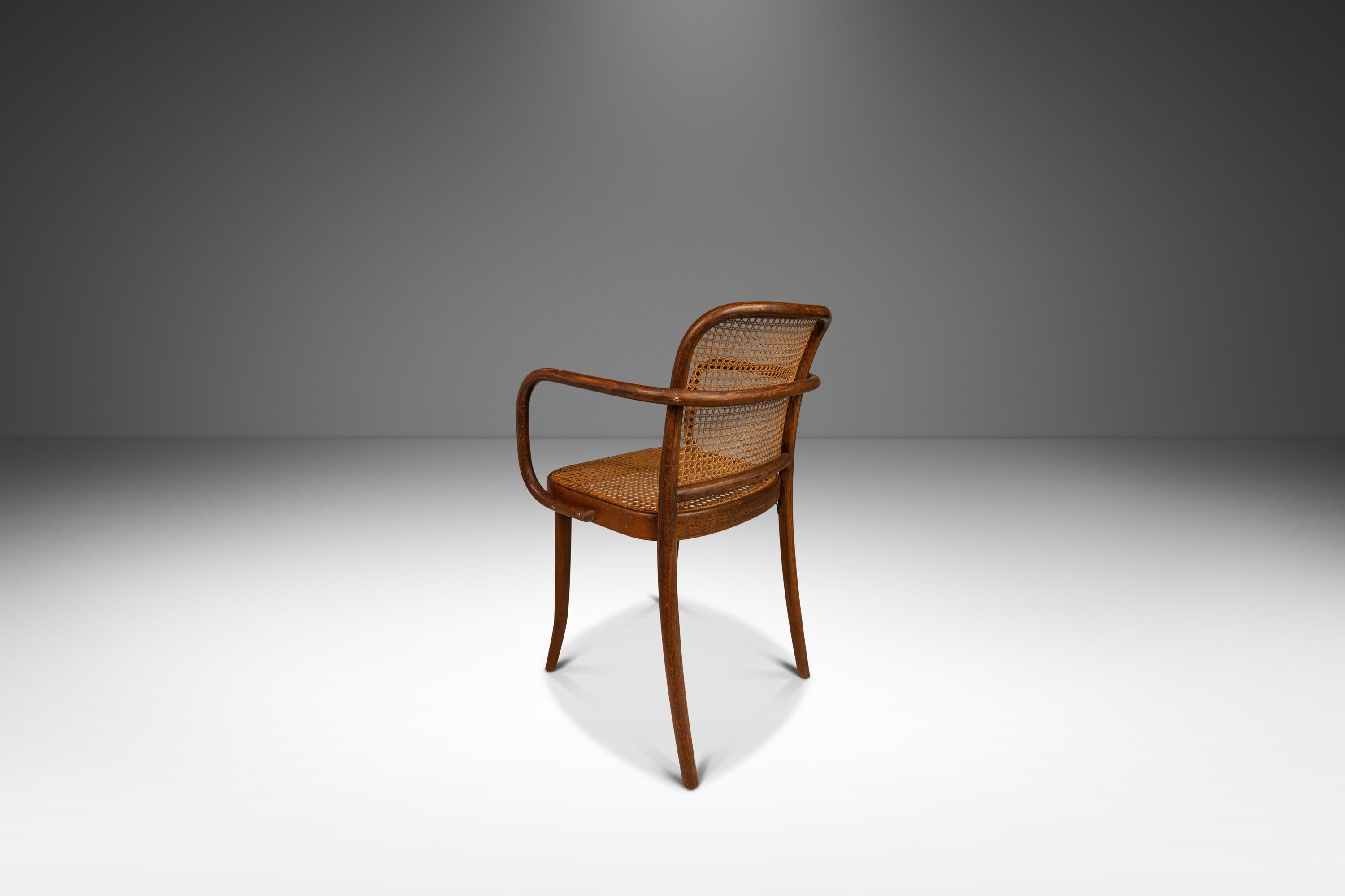 Set of 4 Prague Model 811 Chairs by Josef Frank for Stendig, Poland, c. 1960s For Sale 1