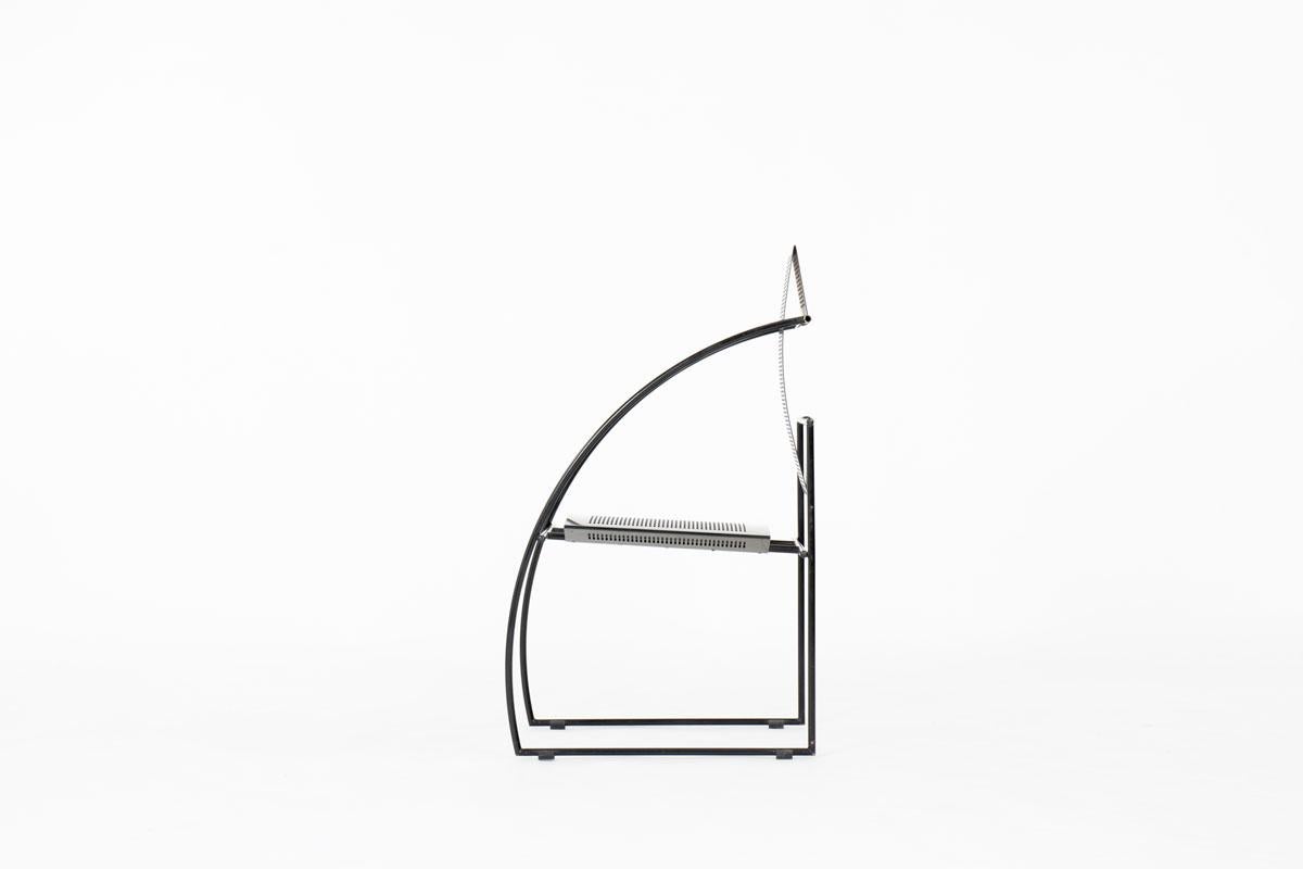 20th Century Set of 4 Quinta chairs by Mario Botta for Alias 1985 For Sale