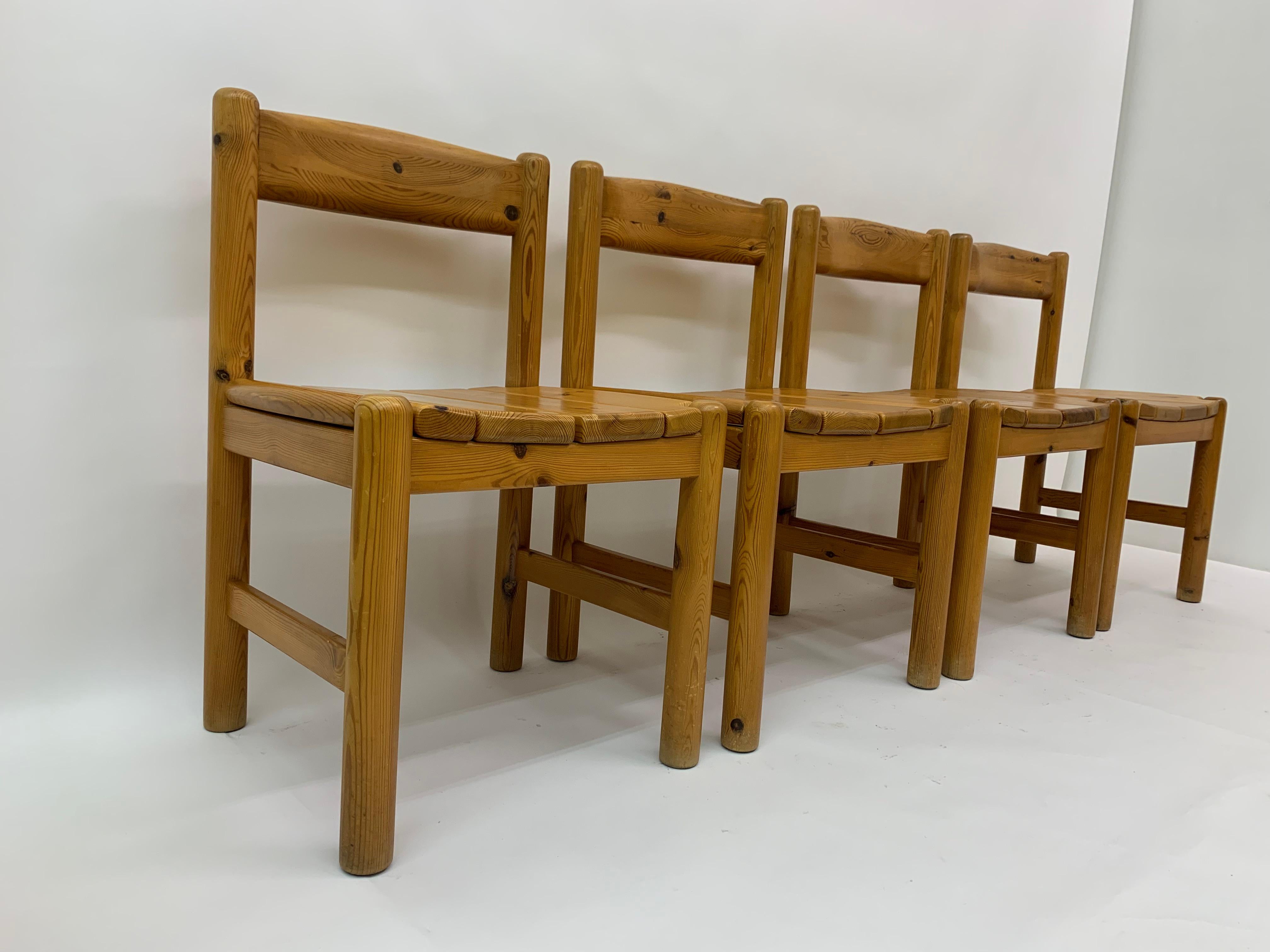 Set of 4 Rainer Daumiller dining chairs, 1970’s For Sale 10