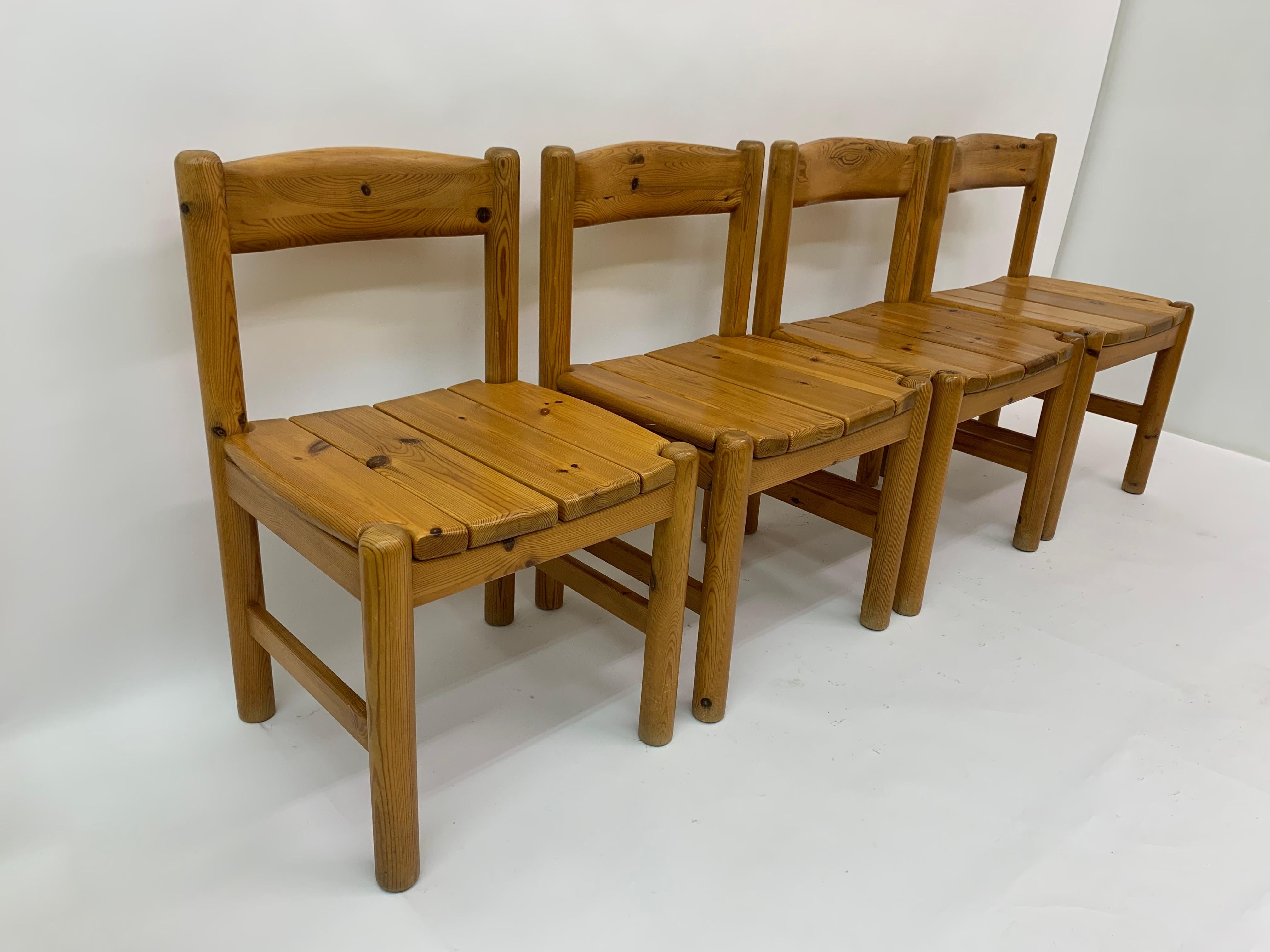 Set of 4 Rainer Daumiller dining chairs, 1970’s For Sale 11
