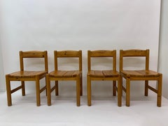 Satz von 4 Rainer Daumiller Esszimmerstühlen, 1970er Jahre