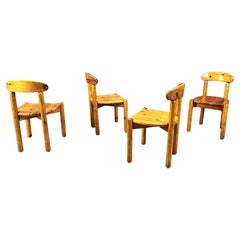 Set of 4 Rainer Daumiller dining chairs, 1980s