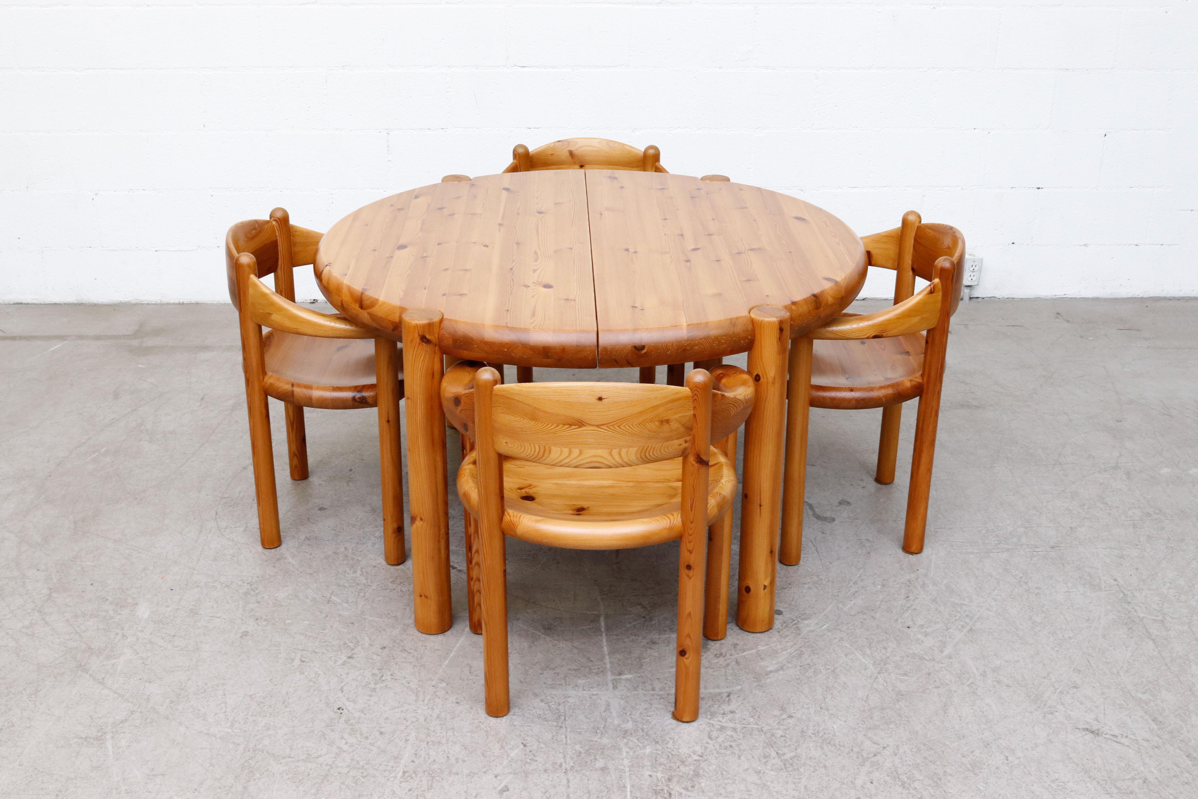 Mid-Century Modern Set of 4 Rainer Daumiller Dining Chairs for Hirtshals Savvaerk