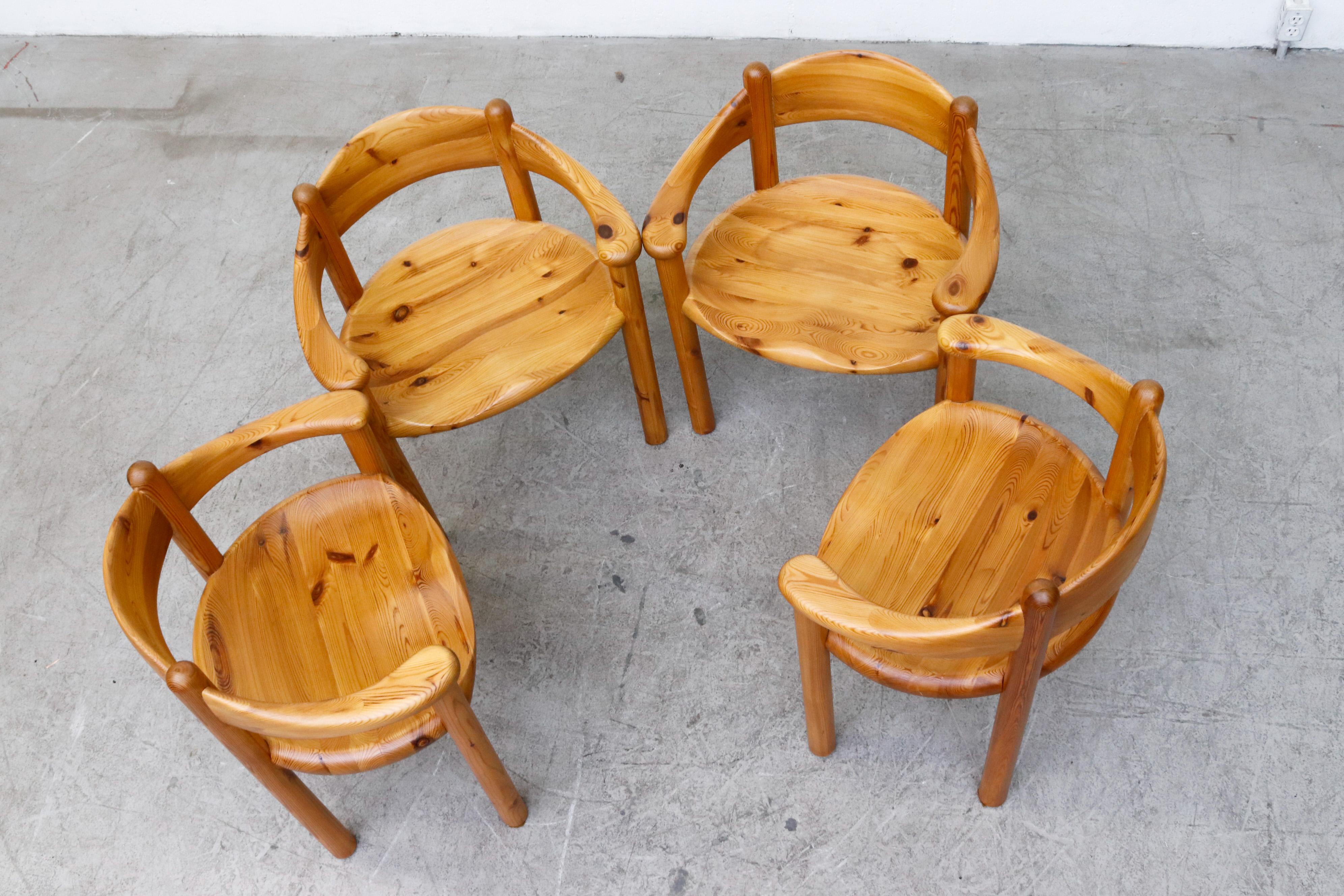 Danish Set of 4 Rainer Daumiller Dining Chairs for Hirtshals Savvaerk