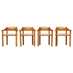 Set of 4 Rainer Daumiller Dining Chairs for Hirtshals Savvaerk