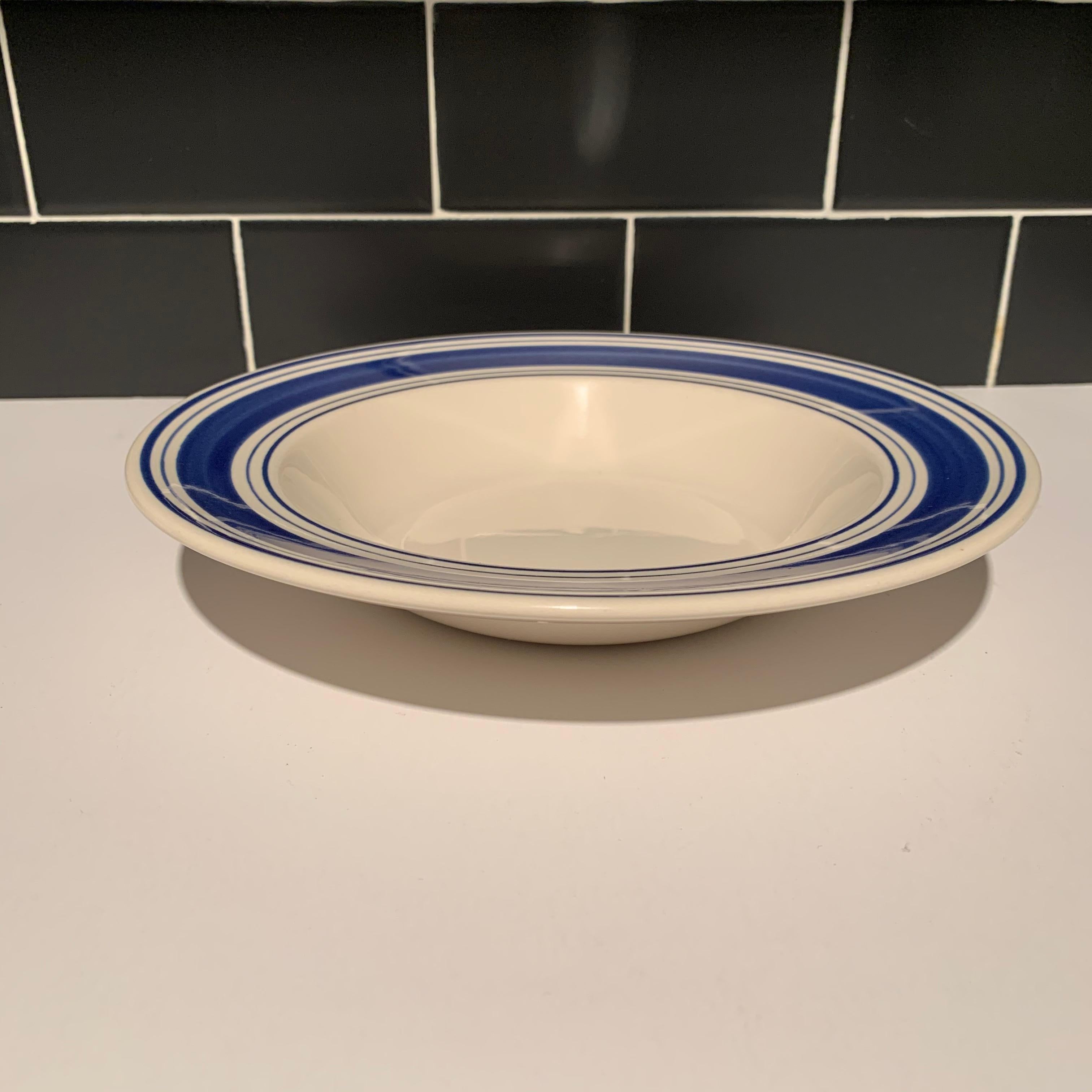 ralph lauren plates blue