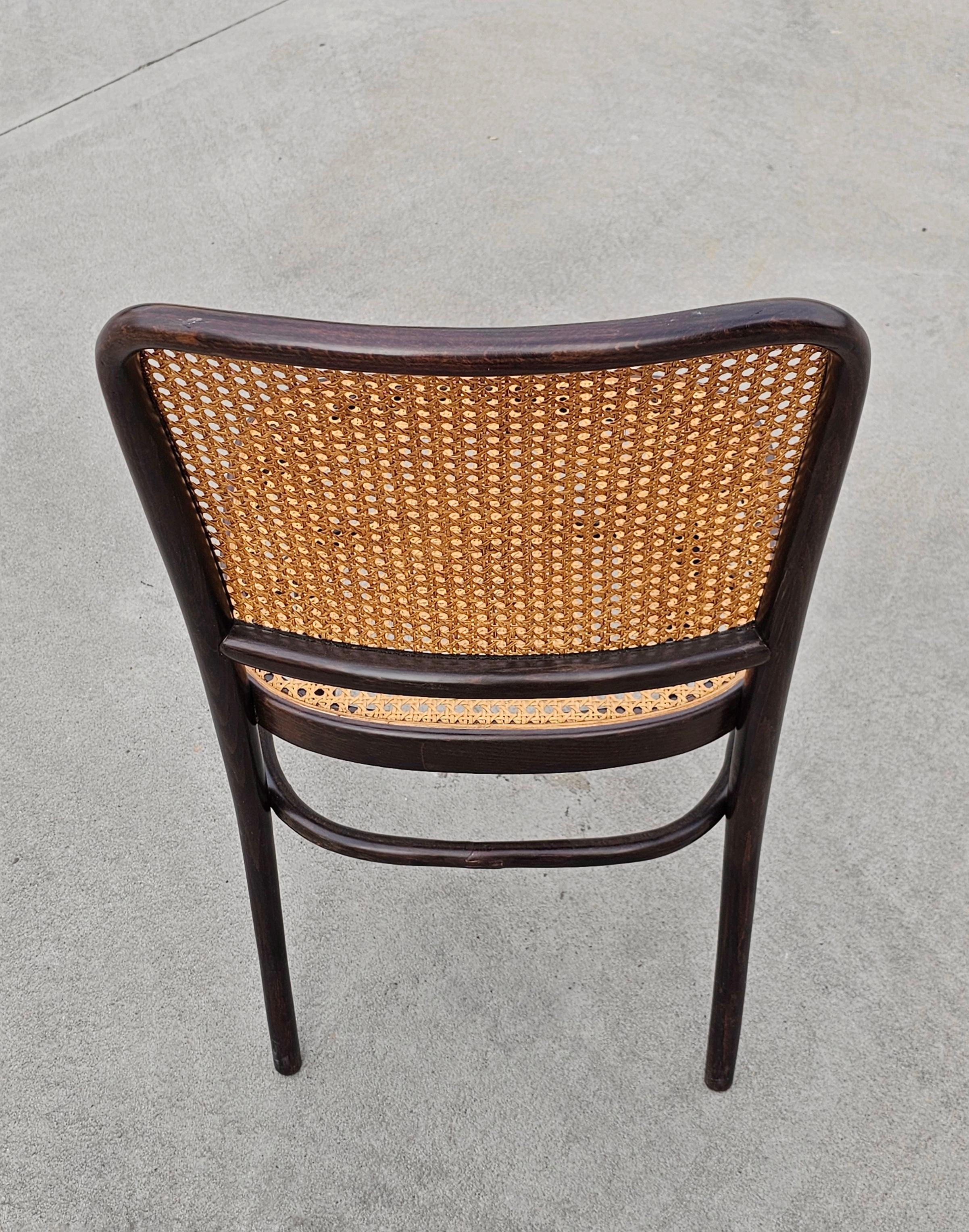 Set of 4 Rare Dining Chairs by Josef Hoffmann for Mundus, Yugoslavia, 1960s 2