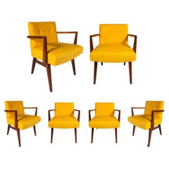 Set of 4 Rare Model C-108 Chairs, Jens Risom for Jens Risom Design, USA, 1950s