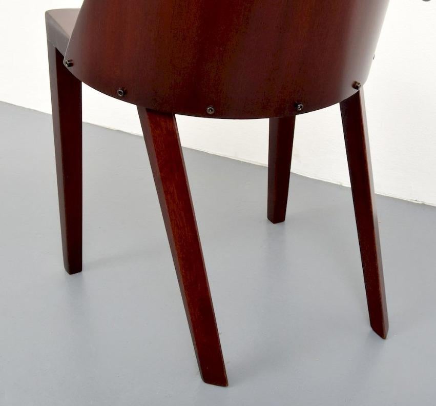 Bois cintré Ensemble de 4 chaises rares de Philippe Starck provenant de l'hôtel Royalton Hotel, NYC en vente