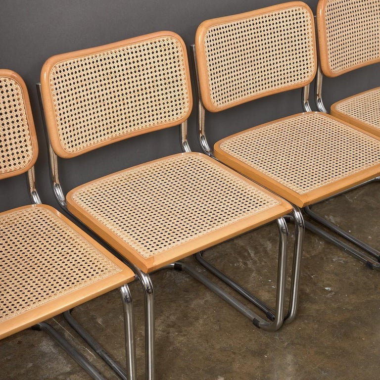 Set of 4 Rattan Cesca Chairs at 1stDibs