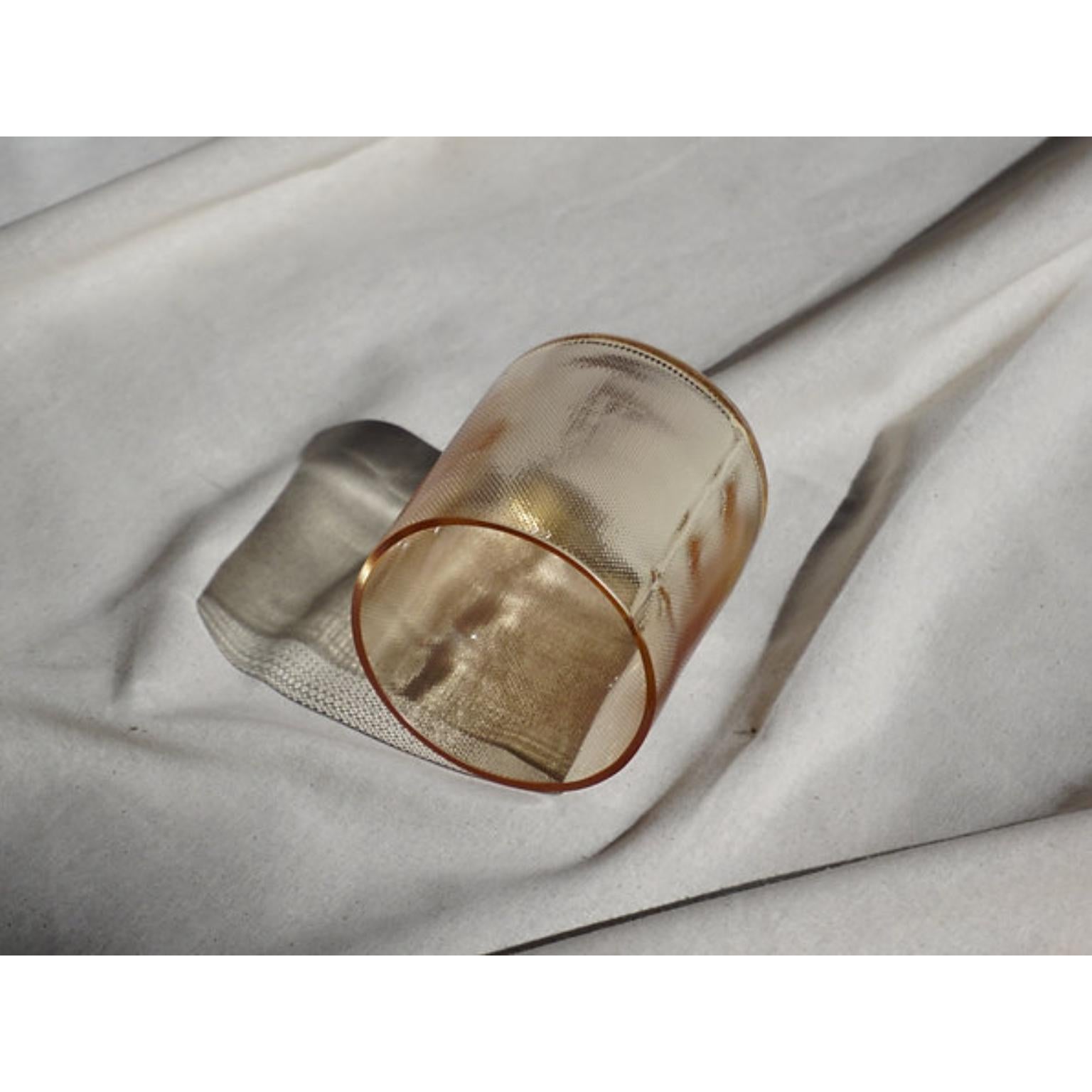 Postmoderno Set di 4 bicchieri Raw Sunrise di Milena Kling
