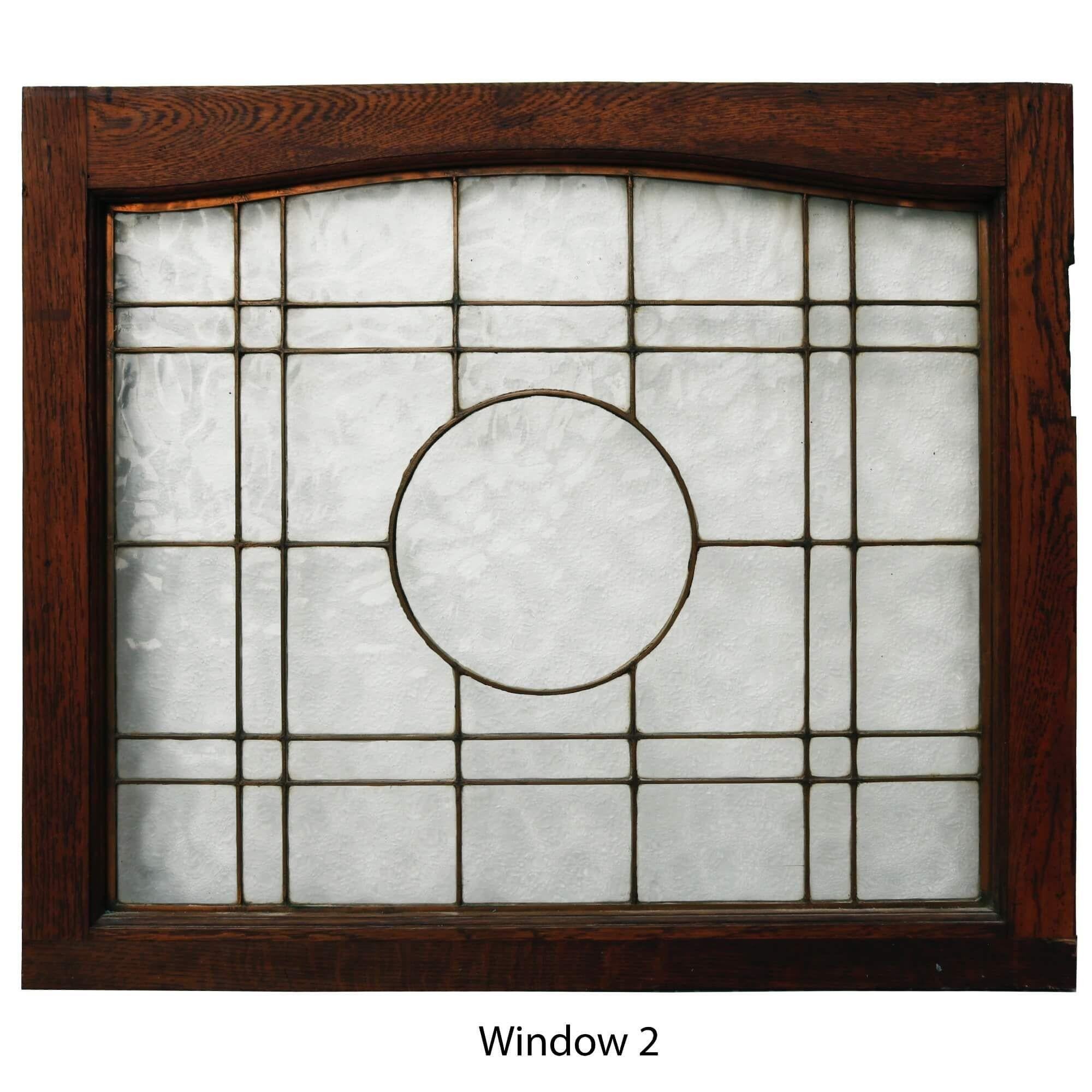 Edwardian Set of 4 Reclaimed Copperlight Windows For Sale