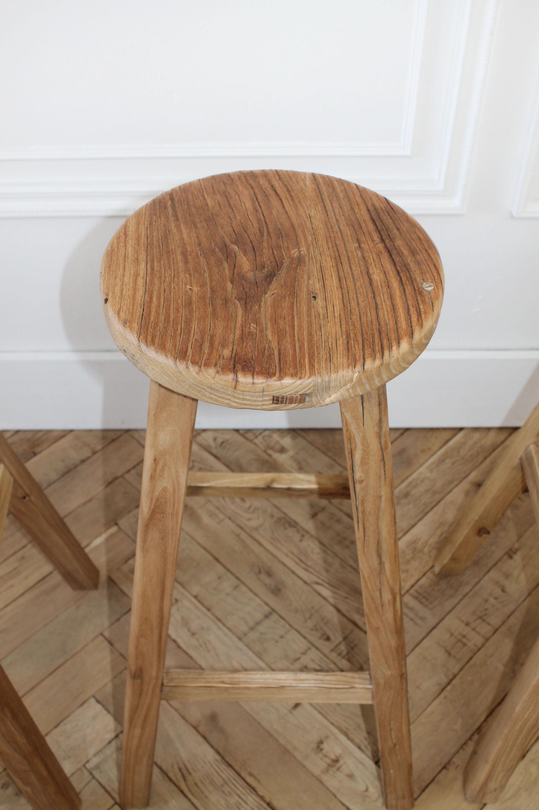 reclaimed bar stool