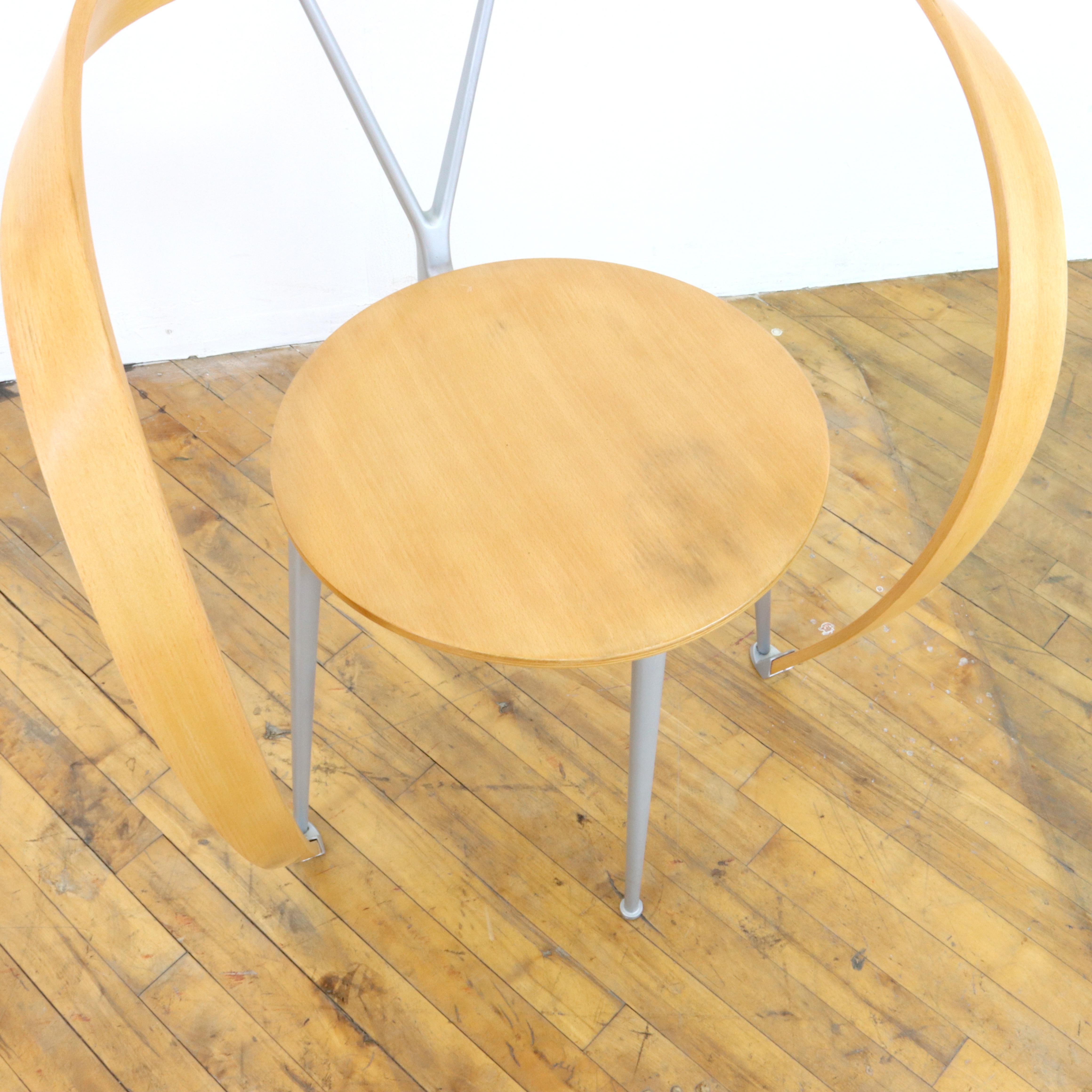 Set di 4 sedie Rever di Andrea Branzi per Cassina in vendita 3