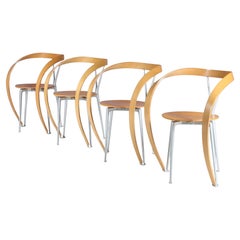 Set di 4 sedie "Rever" di Andrea Branzi per Cassina, Italia 1990