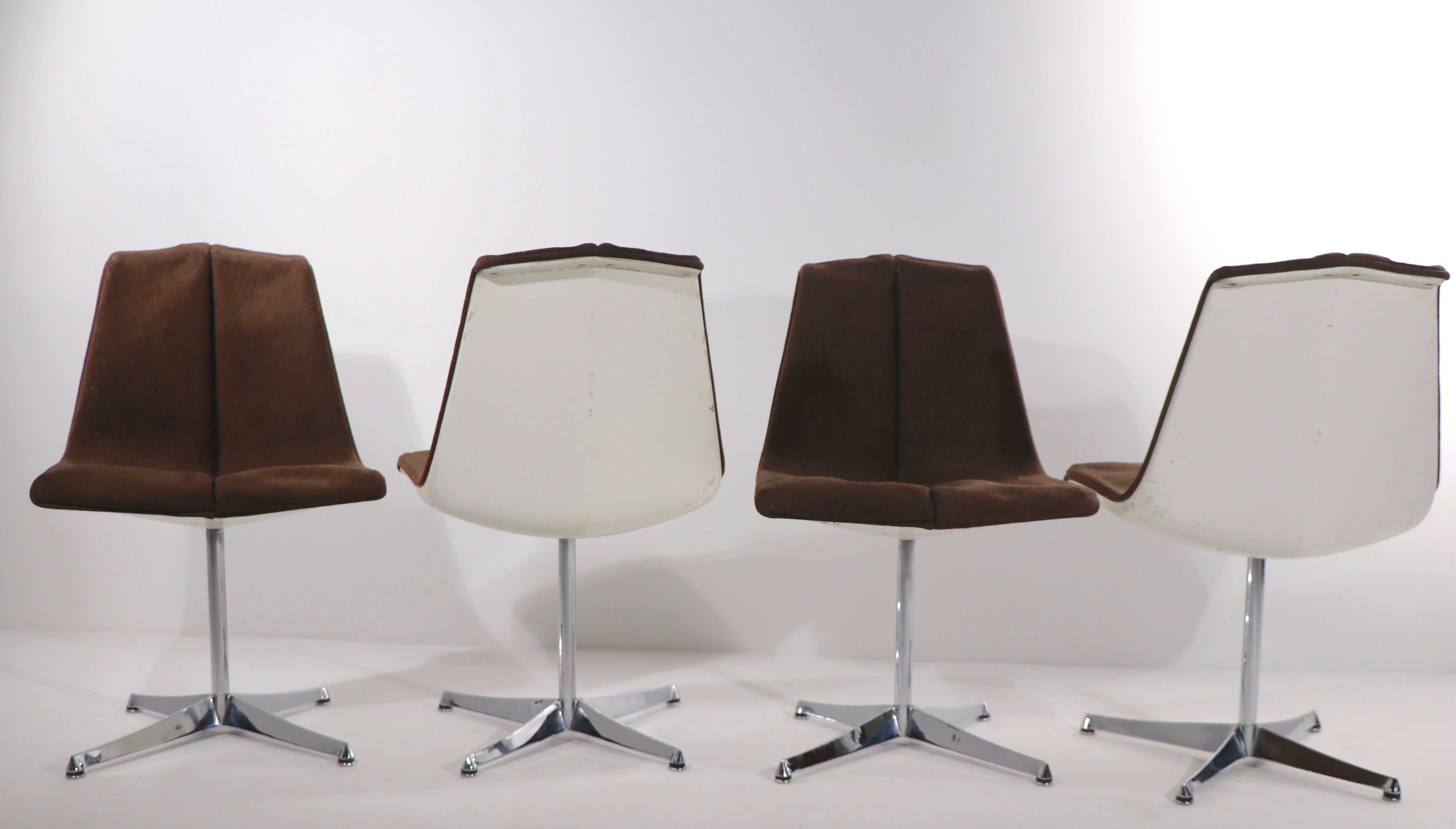 Set of 4 Richard Schultz Chairs for Knoll 1