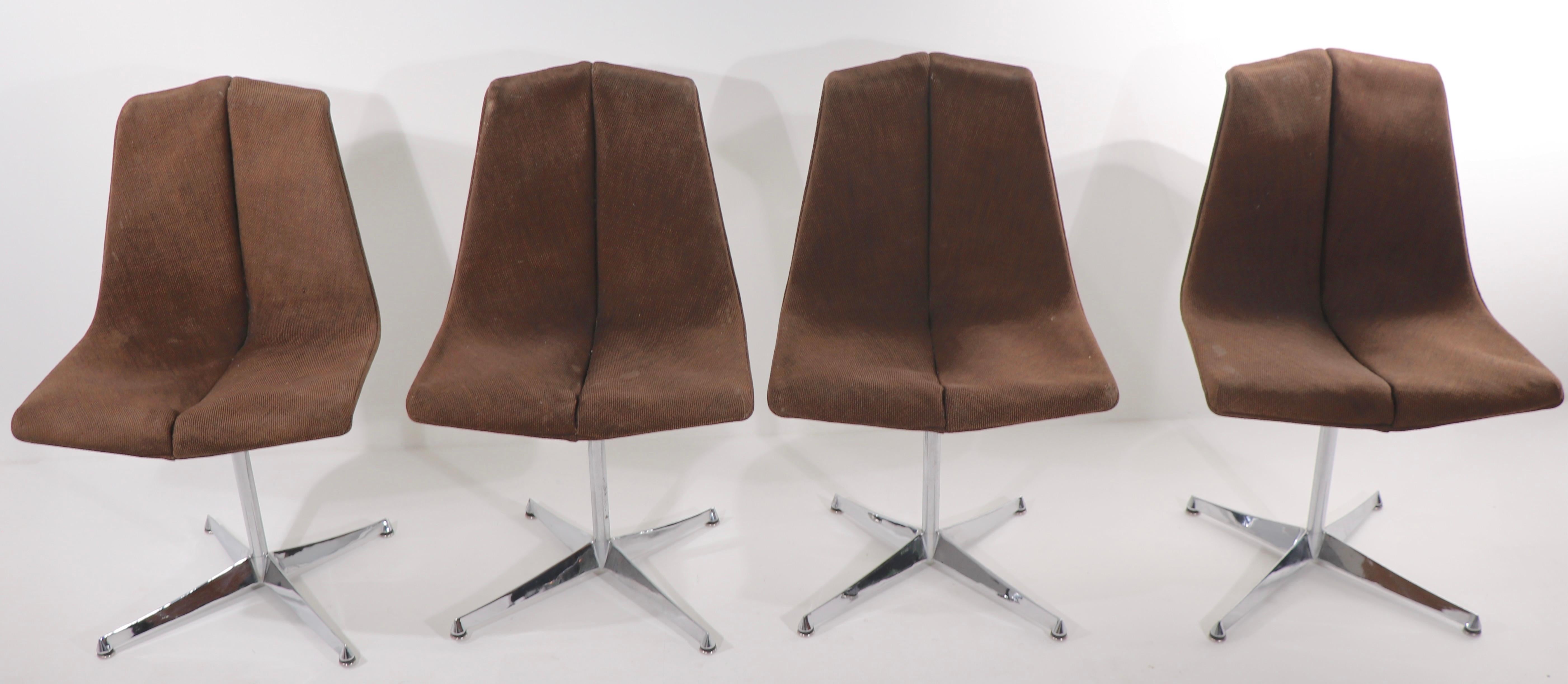 Set of 4 Richard Schultz Chairs for Knoll 2