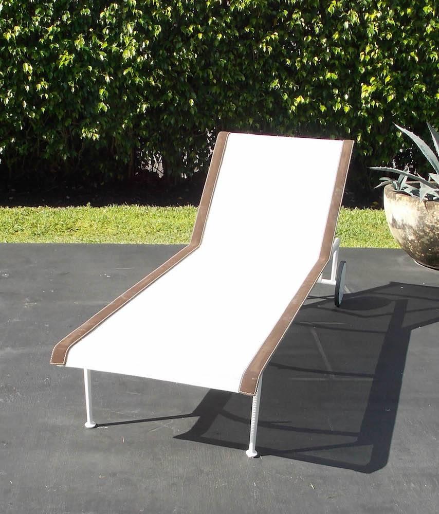 Set of 4 Richard Schultz Chaise Lounges for Knoll In Good Condition In West Palm Beach, FL