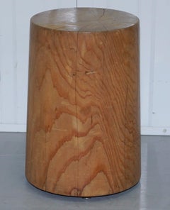 Set of 4 Riva 1920 Handmade in Italy Cedar Wood Stools Part Suite