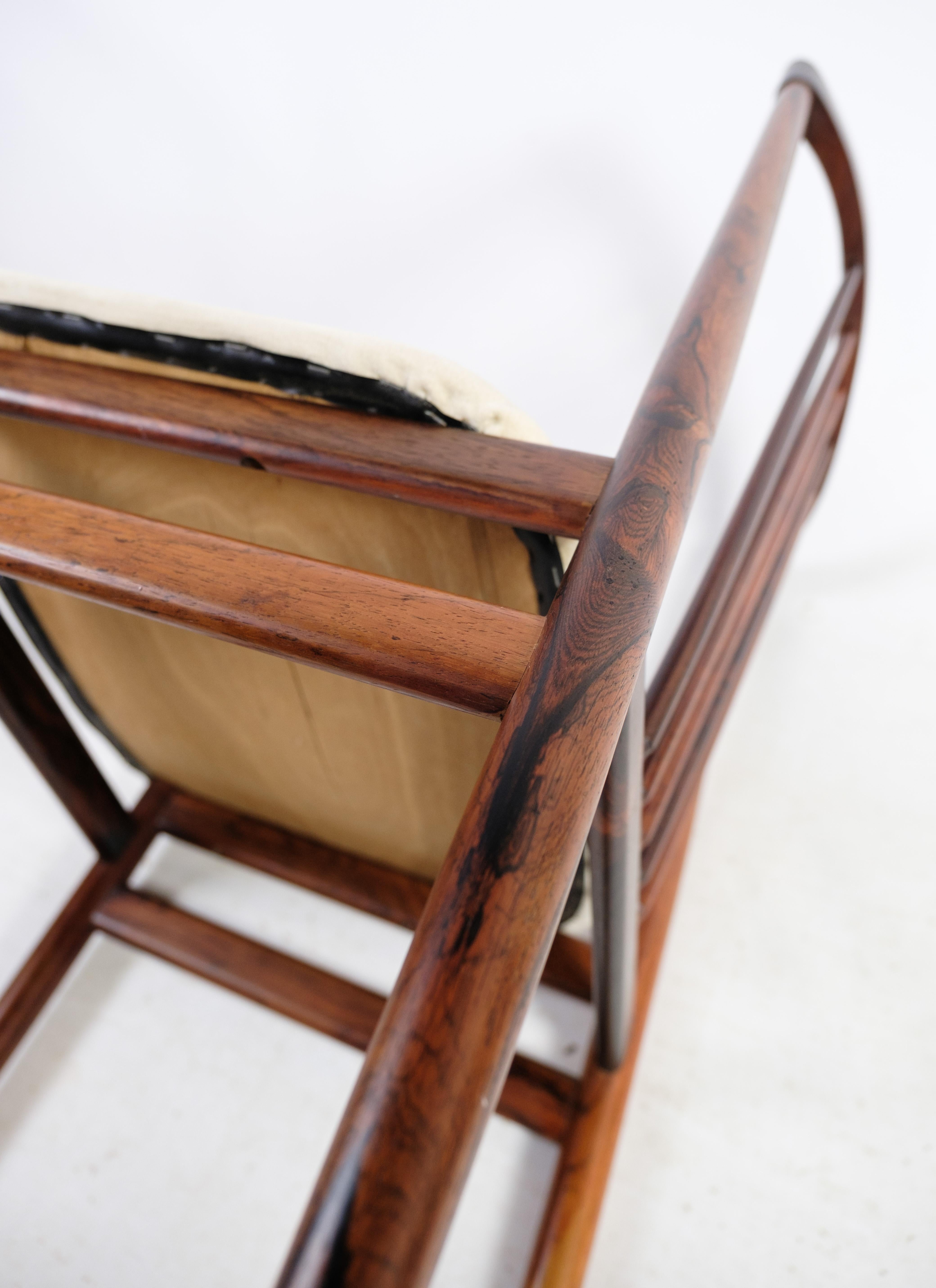 Set of 4 Rosewood Chairs By Henning Sørensen From 1968s For Sale 6