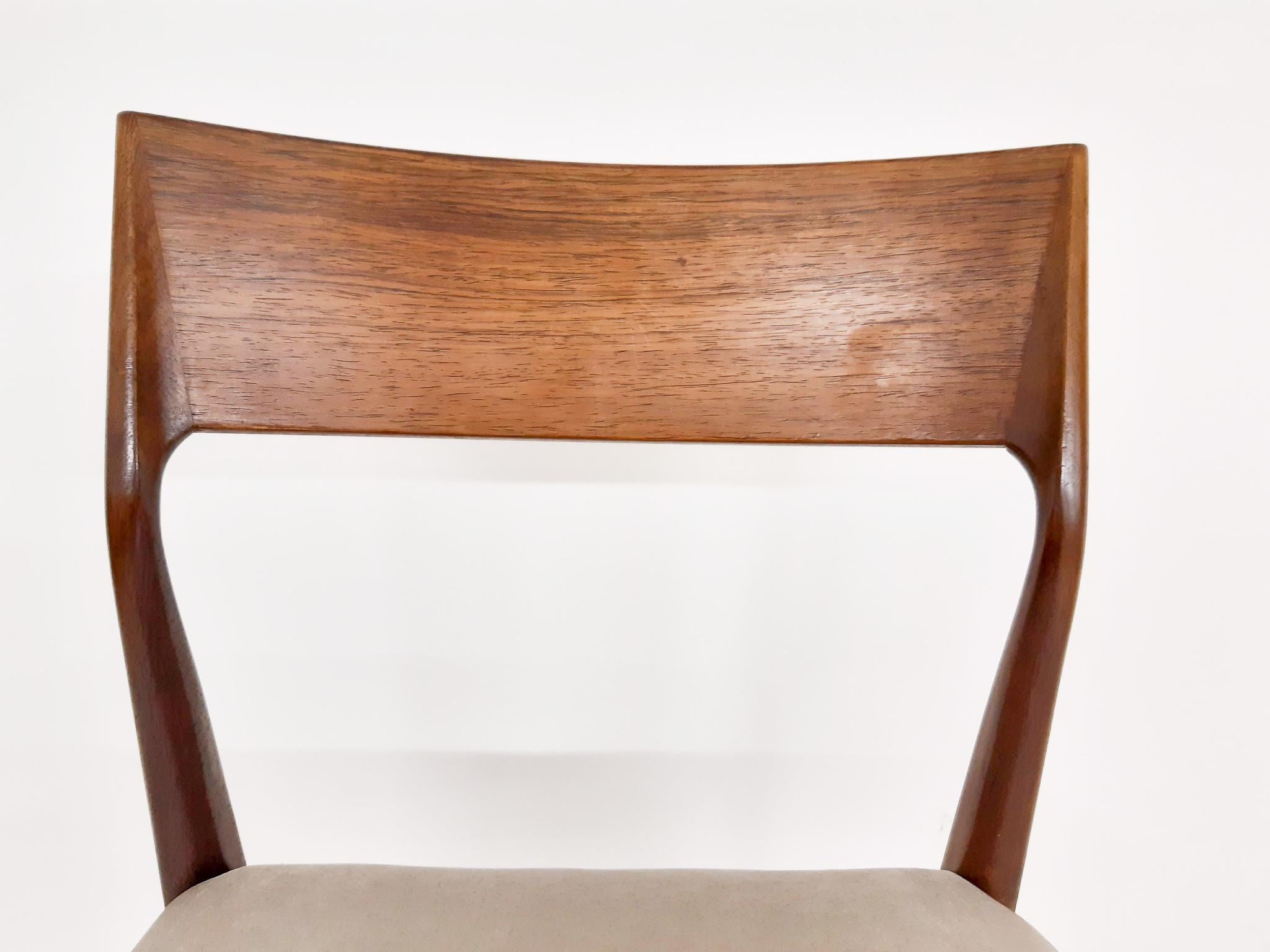 Set of 4 Rosewood Dining Chairs by Fristho, the Netherlands, 1960s 4