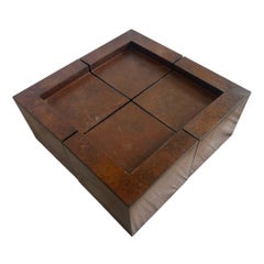 Set of 4 Rustic Industrial Metal Corners