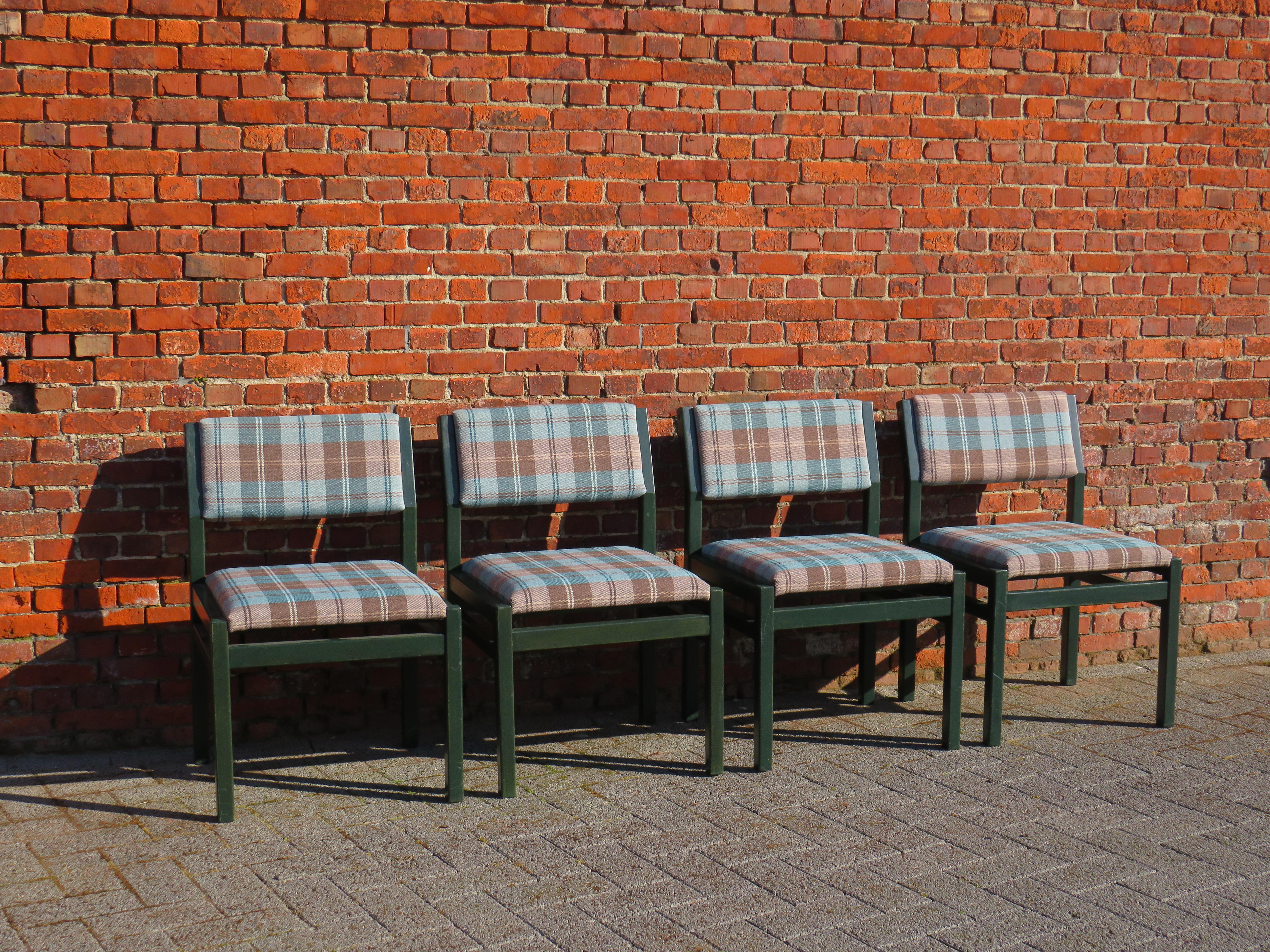 Set of 4 Sa 07 Chairs by Cees Braakman for Pastoe, 1960 For Sale 1