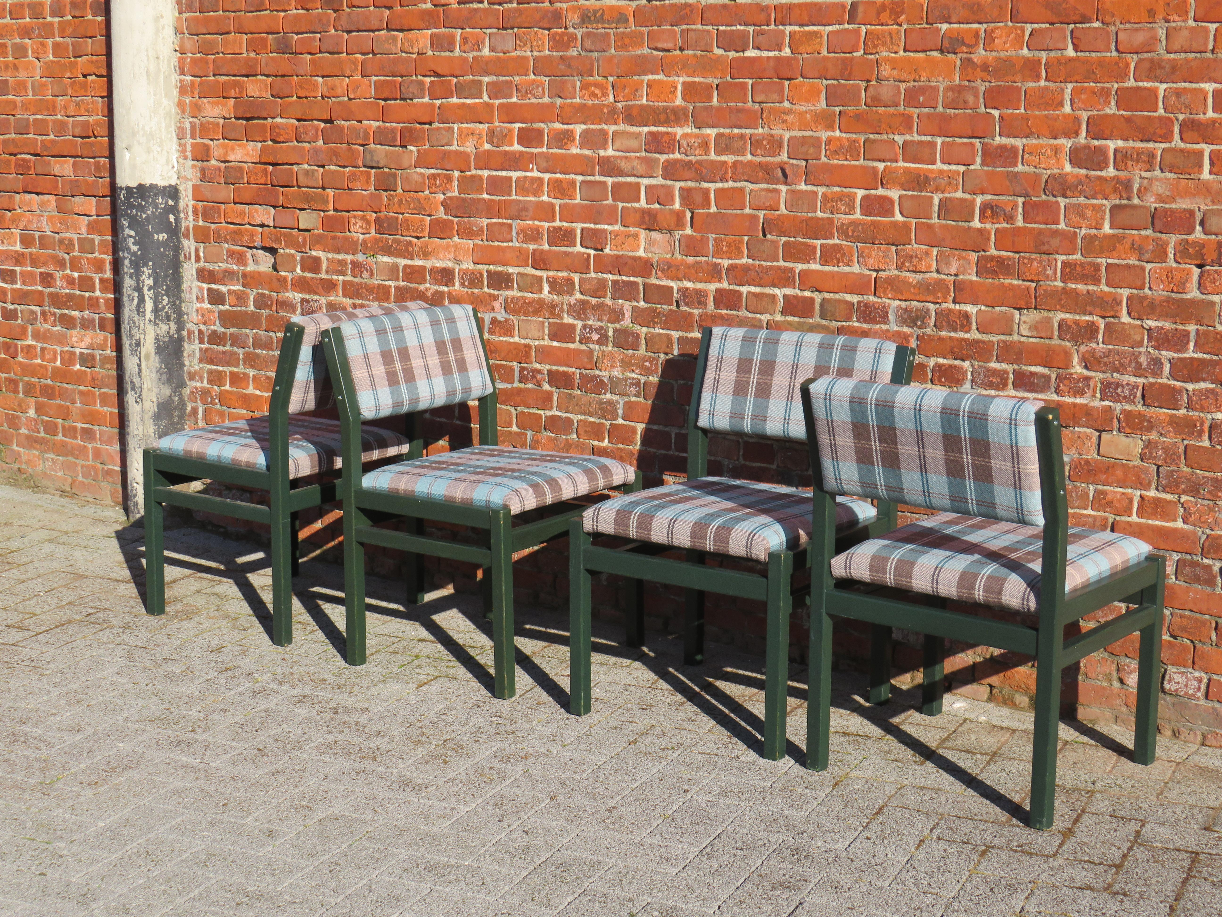 Set of 4 Sa 07 Chairs by Cees Braakman for Pastoe, 1960 For Sale 2